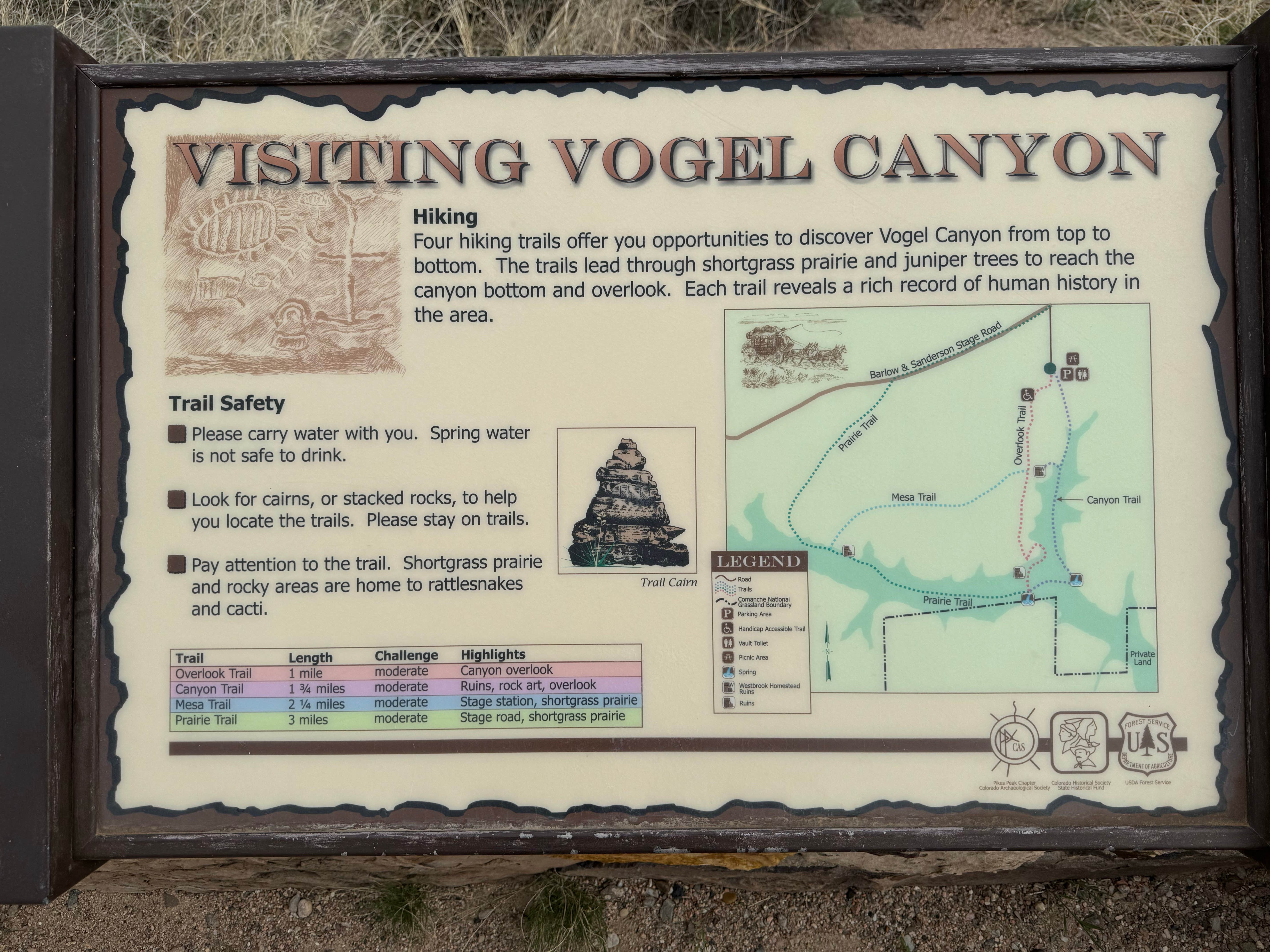 Camper-submitted photo at Vogul Canyon near Swink, CO