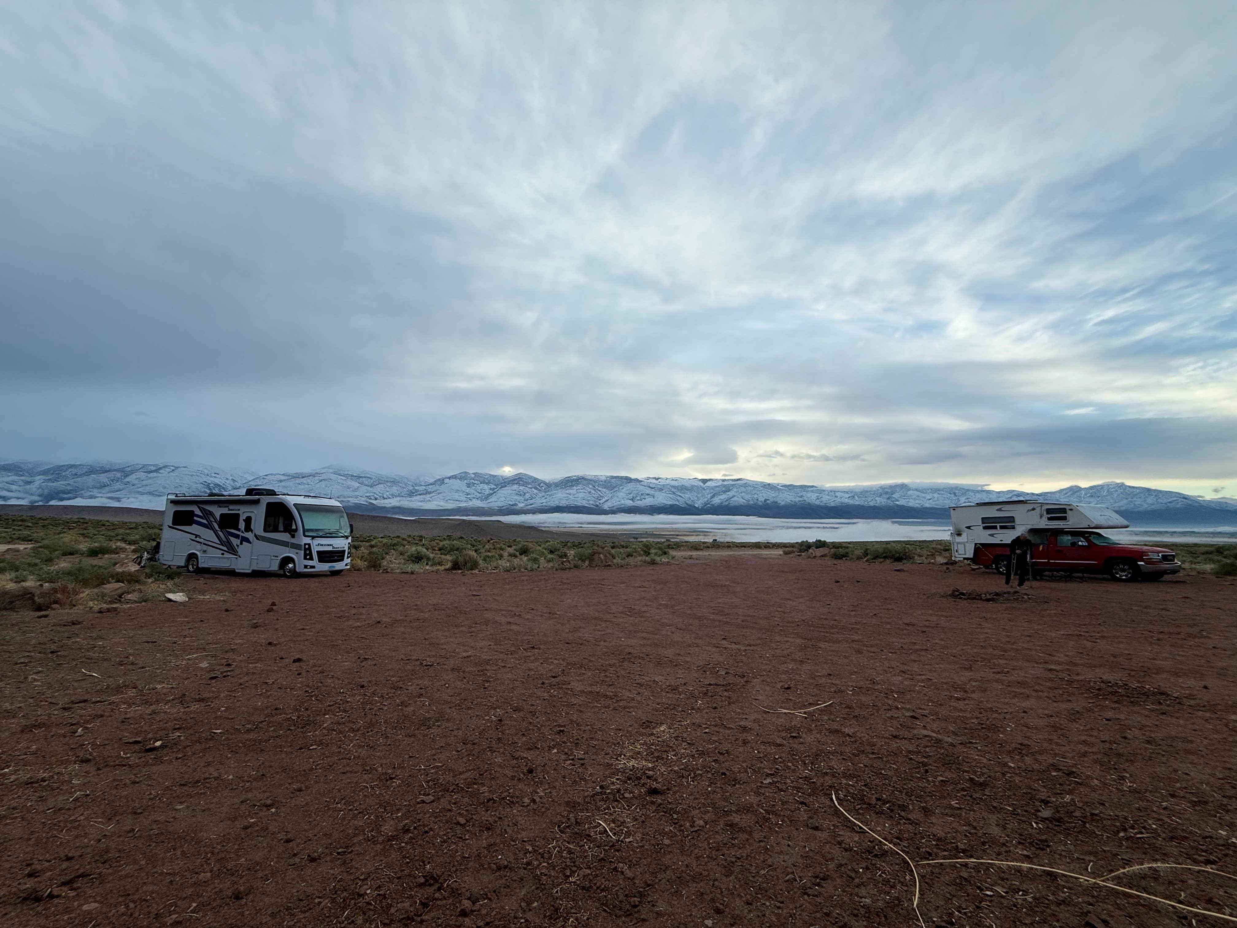 Camper-submitted photo at Volcanic Tableland BLM Dispersed Camping near Toms Place, CA