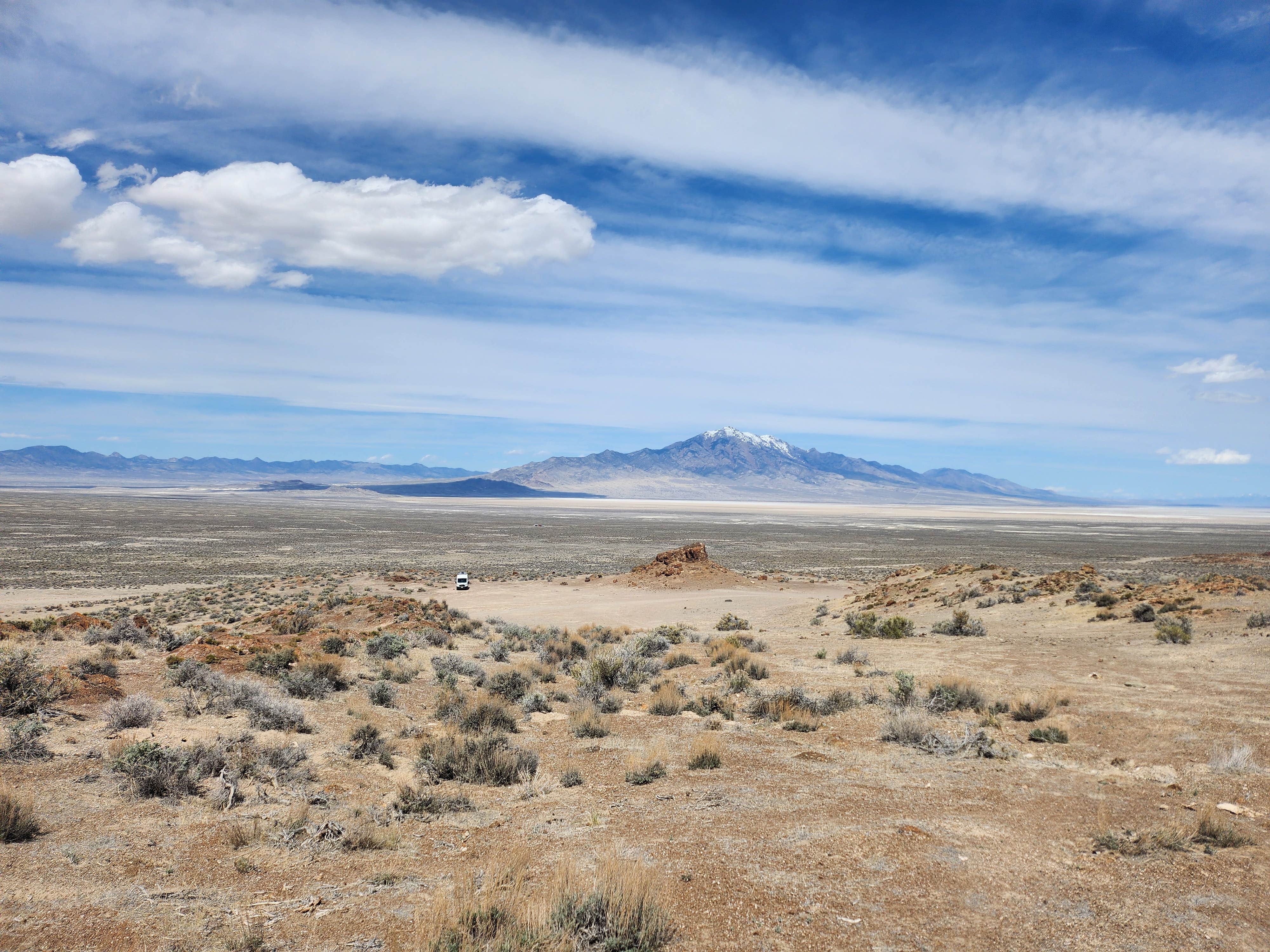 Kelda C.'s photo of a dispersed camping area at Volcano Peak Campground (Dispersed) near West Wendover, NV