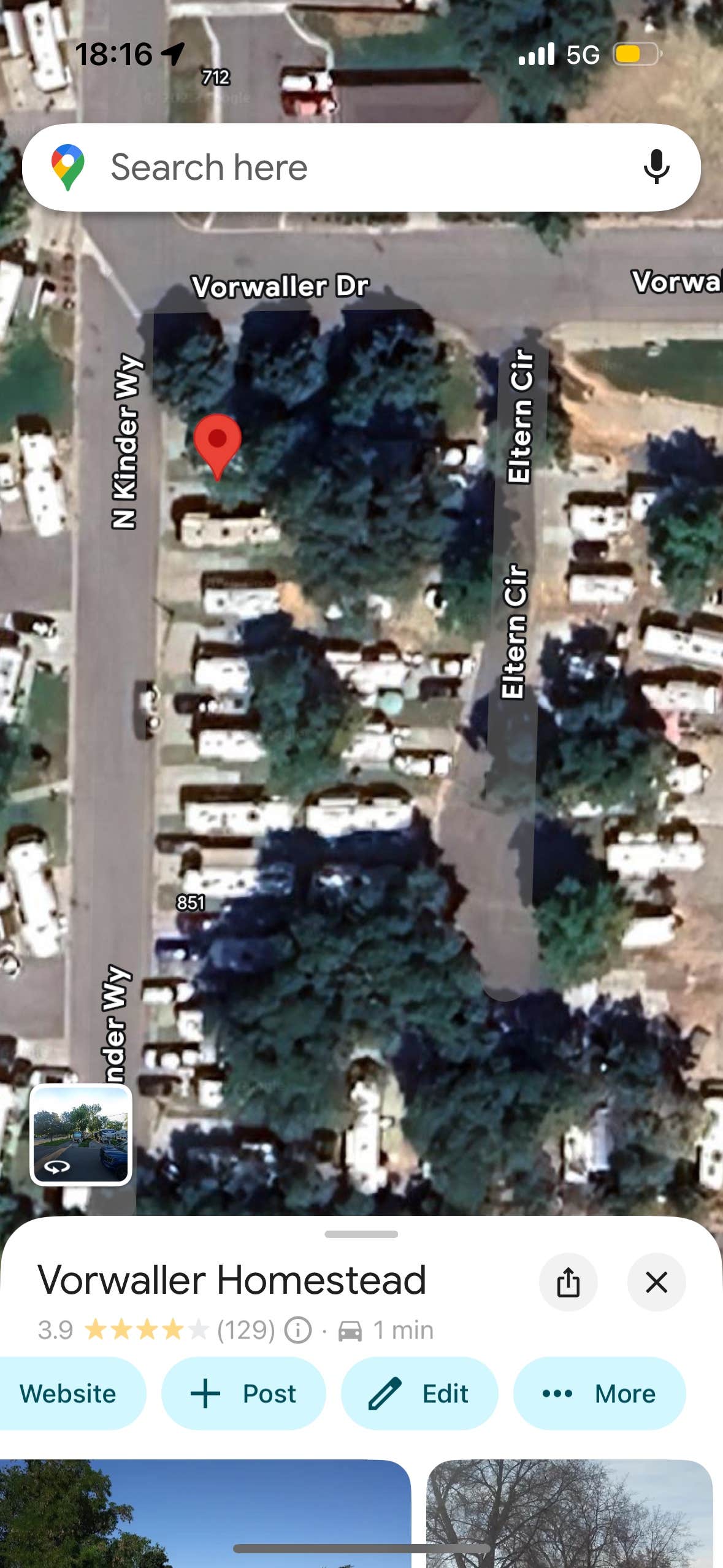 Camper-submitted photo at Vorwaller Homestead RV park near South Jordan, UT