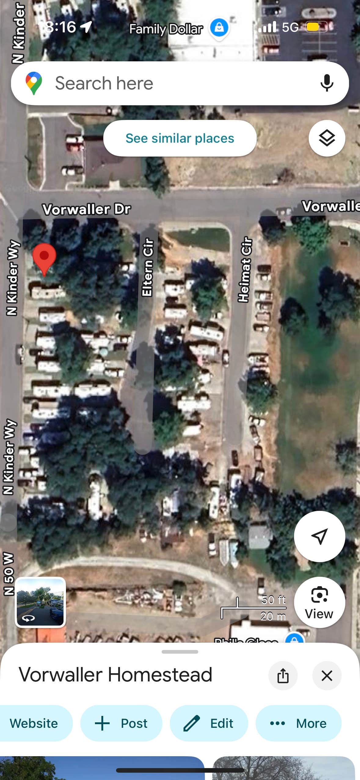 Camper-submitted photo at Vorwaller Homestead RV park near South Jordan, UT