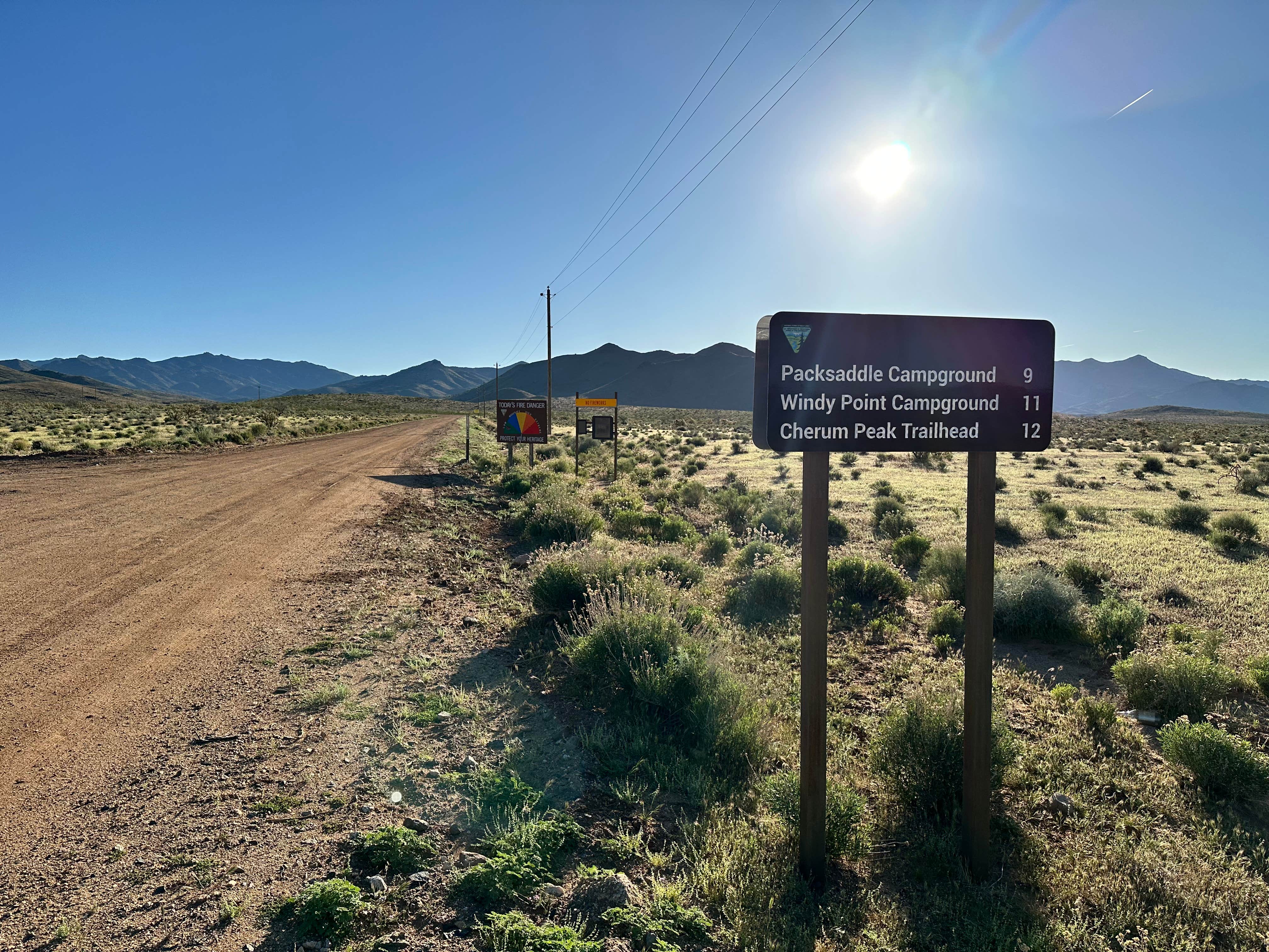 Lauren M.'s photo of a dispersed camping area at W Big Wash Road Dispersed near Kingman, AZ