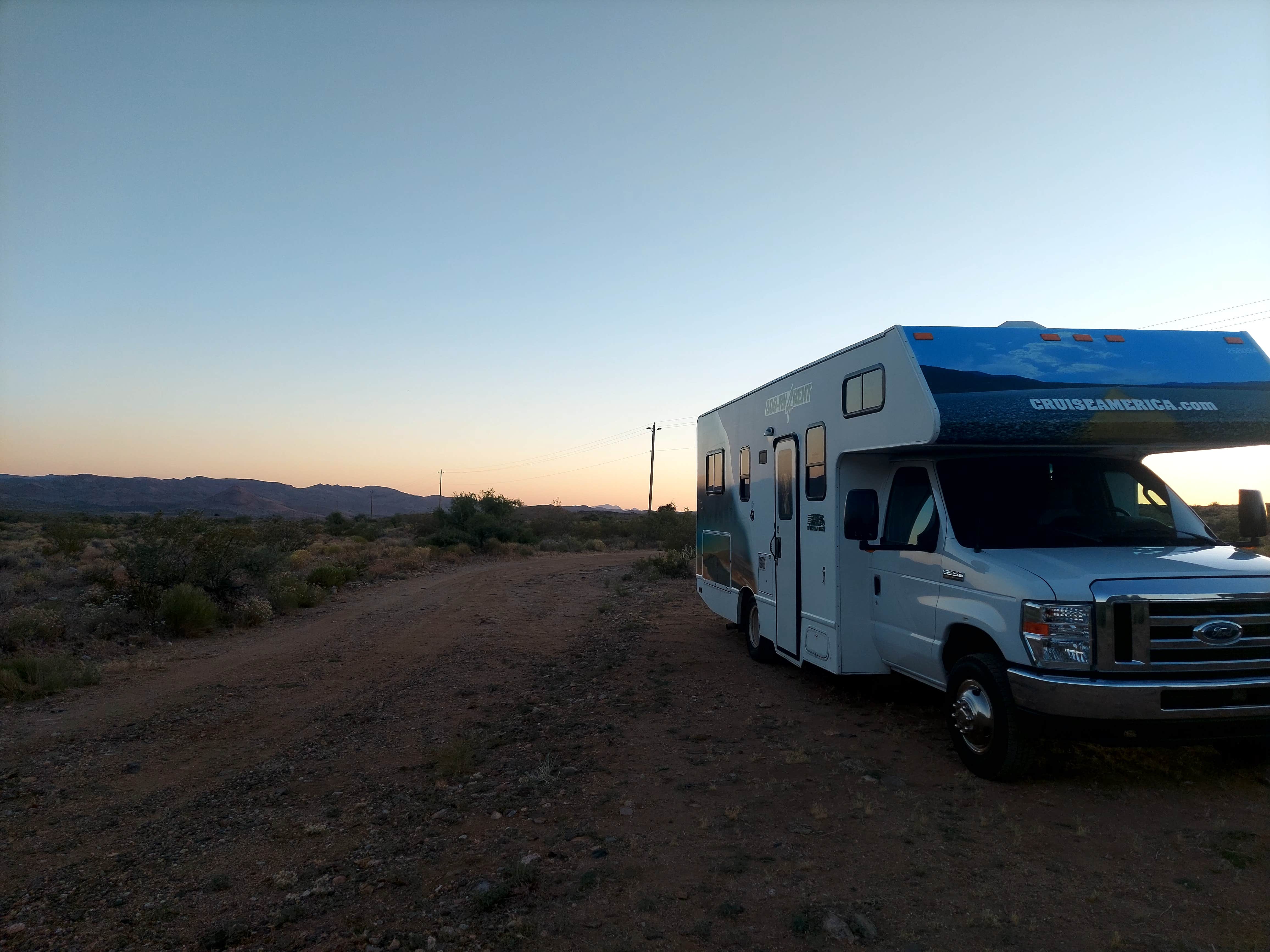 Camper-submitted photo at W Big Wash Road Dispersed near Kingman, AZ