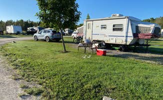 Julia A.'s photo of rv camping at Wa-Wen Resort near De Tour Village, MI