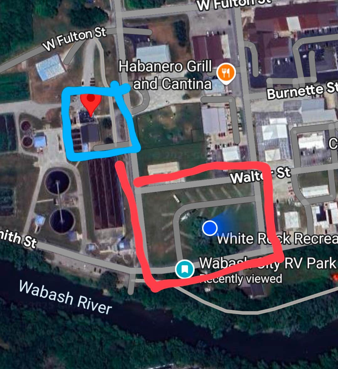 Camper-submitted photo at Wabash City RV Park near Upland, IN