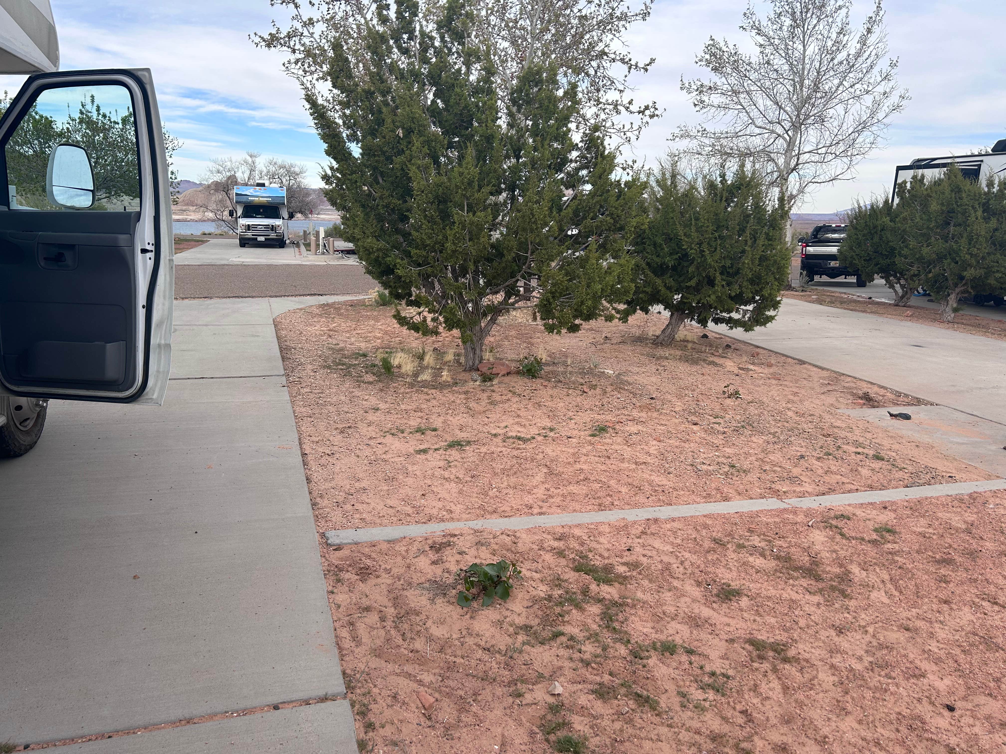 Angela C.'s photo of rv camping at Wahweap Campground & RV Park — Glen Canyon National Recreation Area near Marble Canyon, AZ
