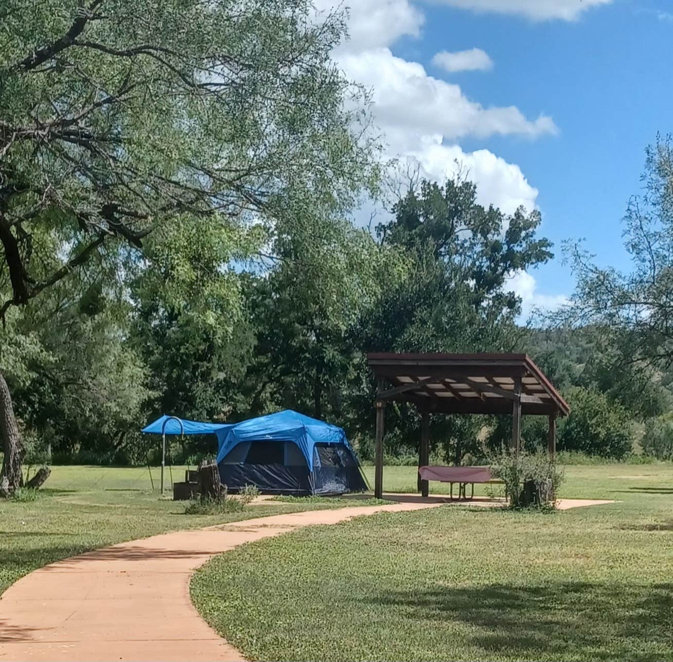 Red S.'s photo at Walk-In Camping Area — Enchanted Rock State Natural Area near Llano, TX
