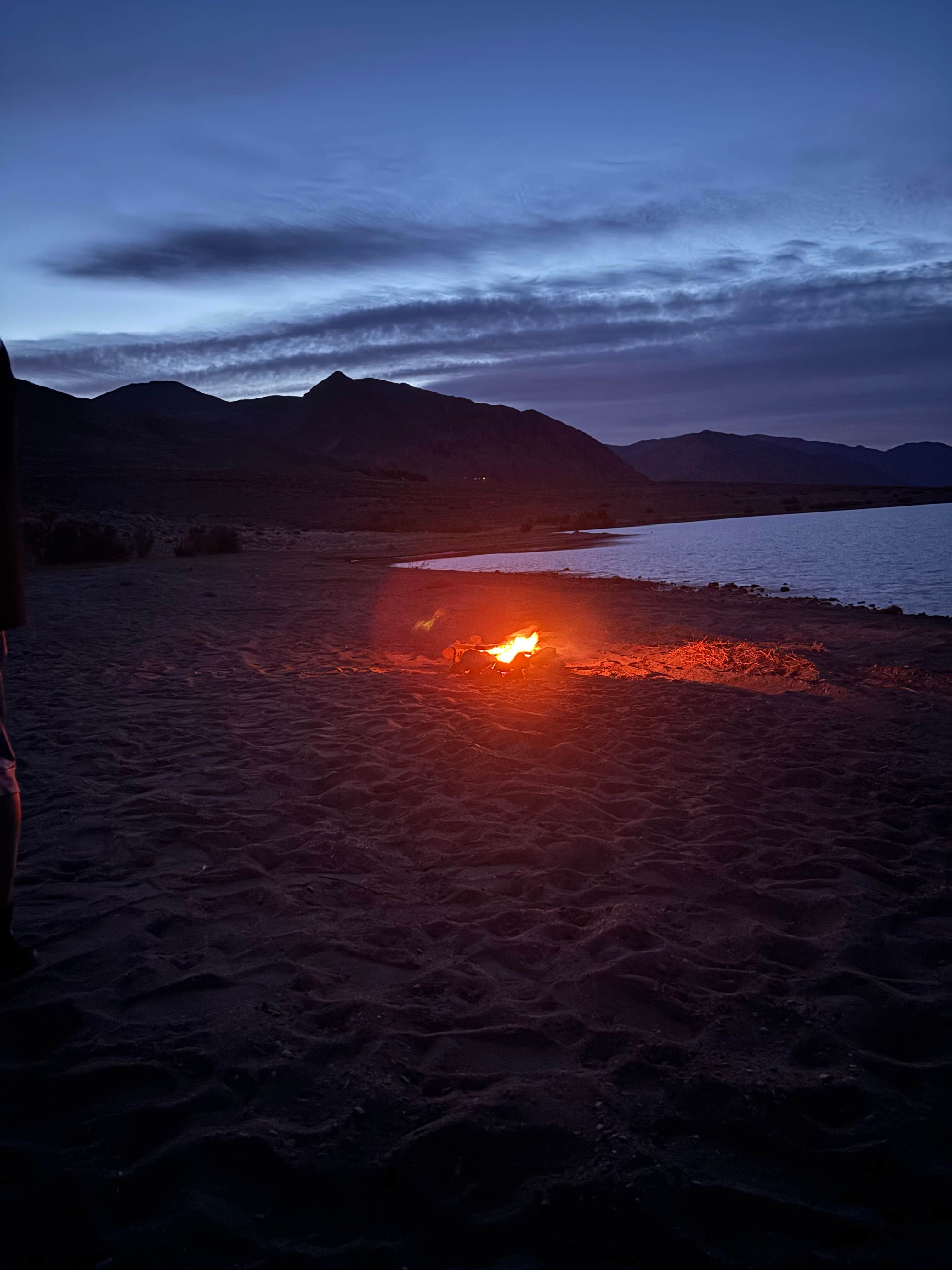 Vianca G.'s photo of a dispersed camping area at Walker Lake near Wellington, NV