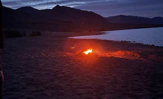 Vianca G.'s photo of a dispersed camping area at Walker Lake near Wellington, NV