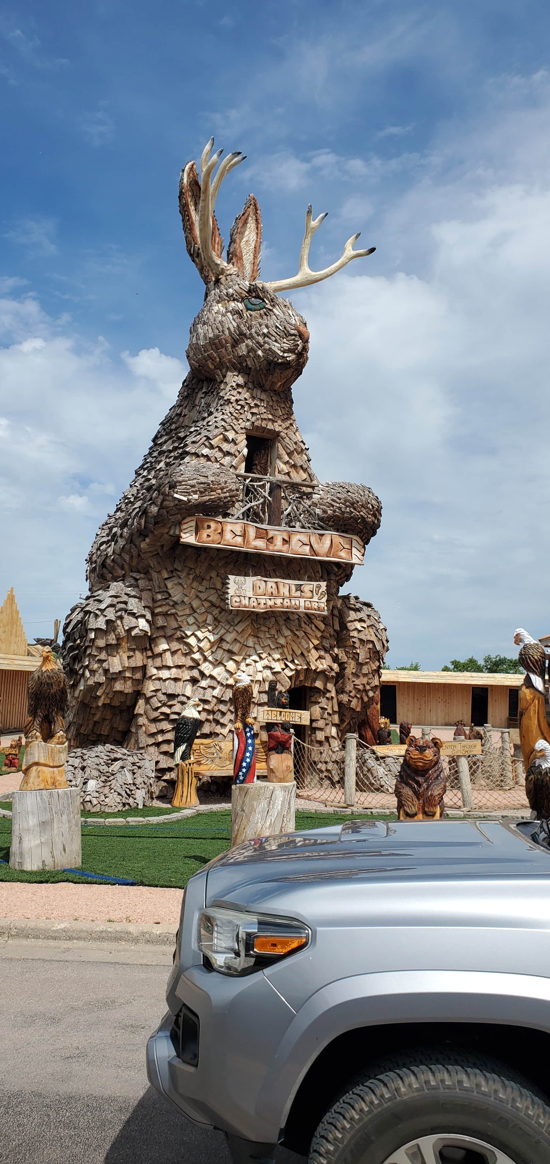 Camper-submitted photo at Wall Drug RV Parking near Philip, SD