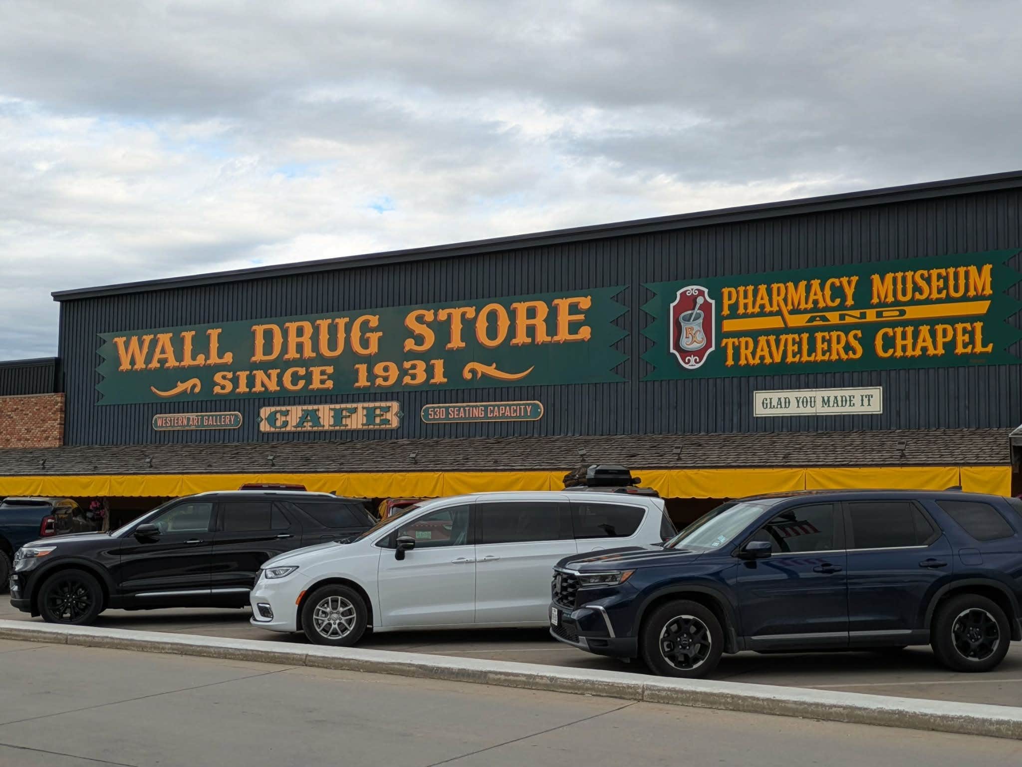 Camper-submitted photo at Wall Drug RV Parking near Wall, SD