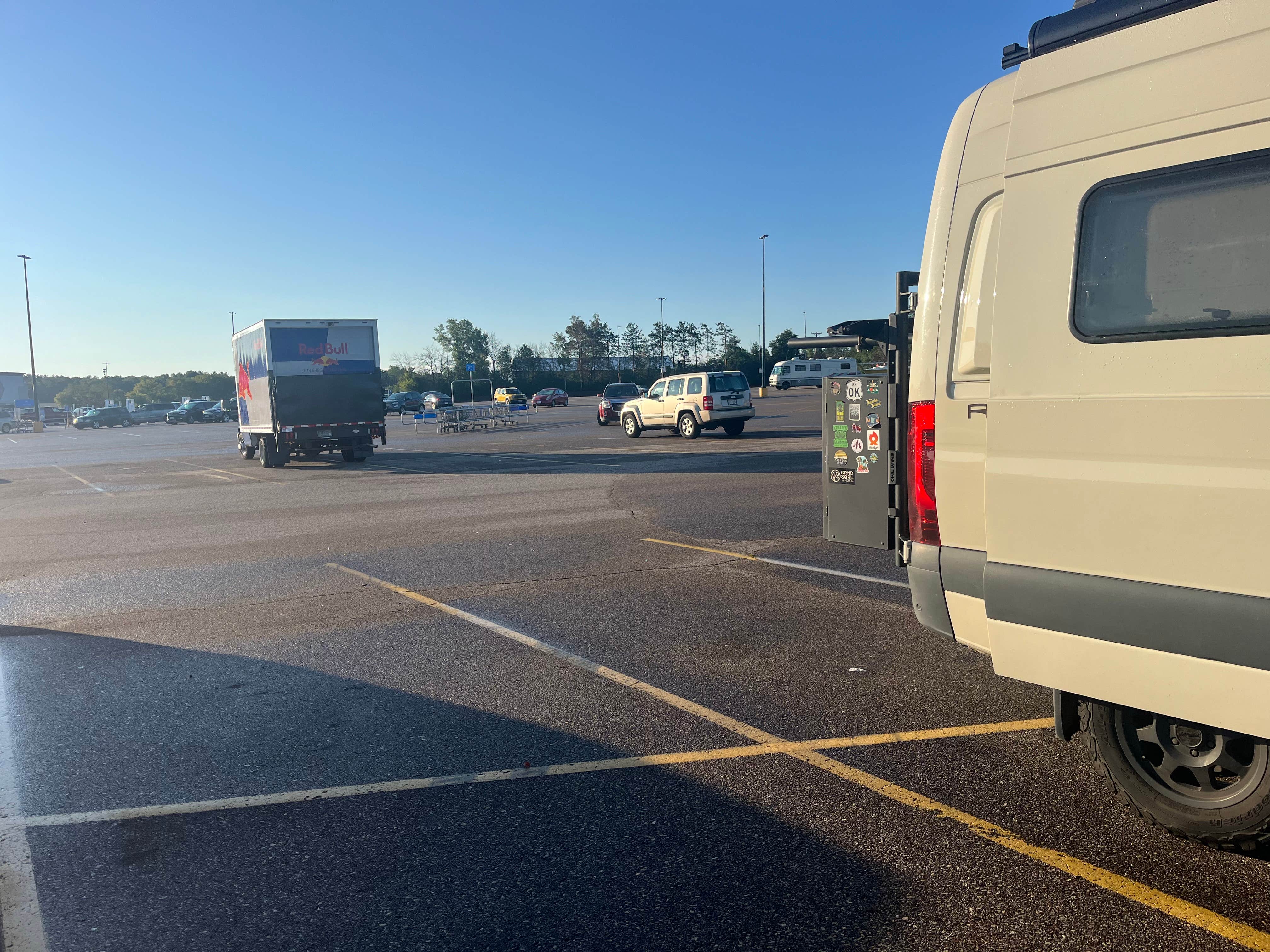 Kevin L.'s photo of rv camping at Walmart — Eau Claire Supercenter near Ladysmith, WI