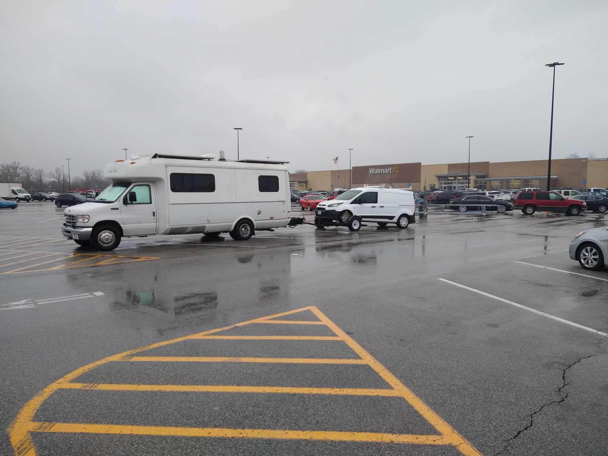 Raina H.'s photo of rv camping at Walmart — Shepherdsville Supercenter near Shelbyville, KY