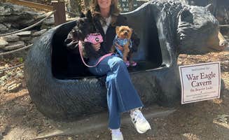 Chris A.'s photo of camping with pets at Wanderlust RV Park near Eureka Springs, AR