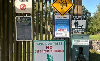 James M.'s photo of camping with pets at Wapsi River Environmental Ed. Ctr. near Keithsburg, IL