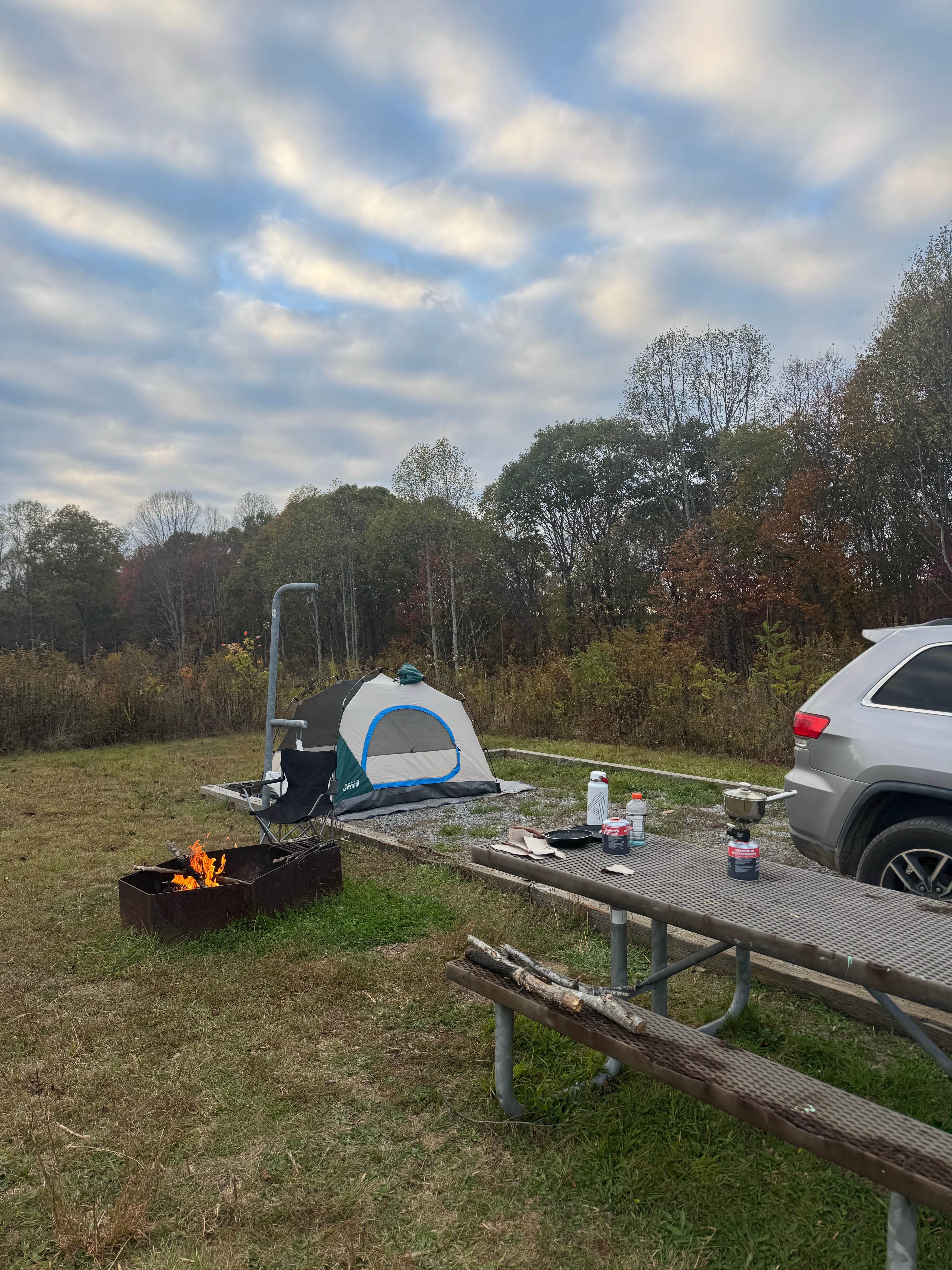Camper submitted image from War Ridge / Backus Mountain Campground — New River Gorge National Park and Preserve - 3