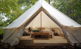 Jon F.'s photo of tent camping at Warm Springs Camp near Reed, PA