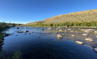 TheFoxphire F.'s photo of a dispersed camping area at Warren Bridge Recreation Area Designated Dispersed Camping near Pinedale, WY