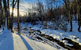 Karimah G.'s photo of a dispersed camping area at Route 100 Dispersed Camping near Jay, NY