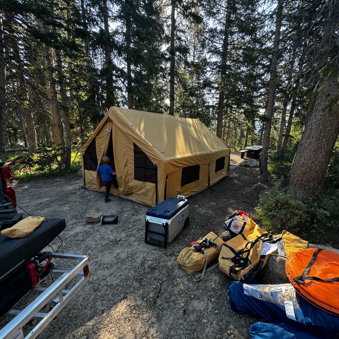 Wasatch National Forest Moosehorn Campground Hanna, UT
