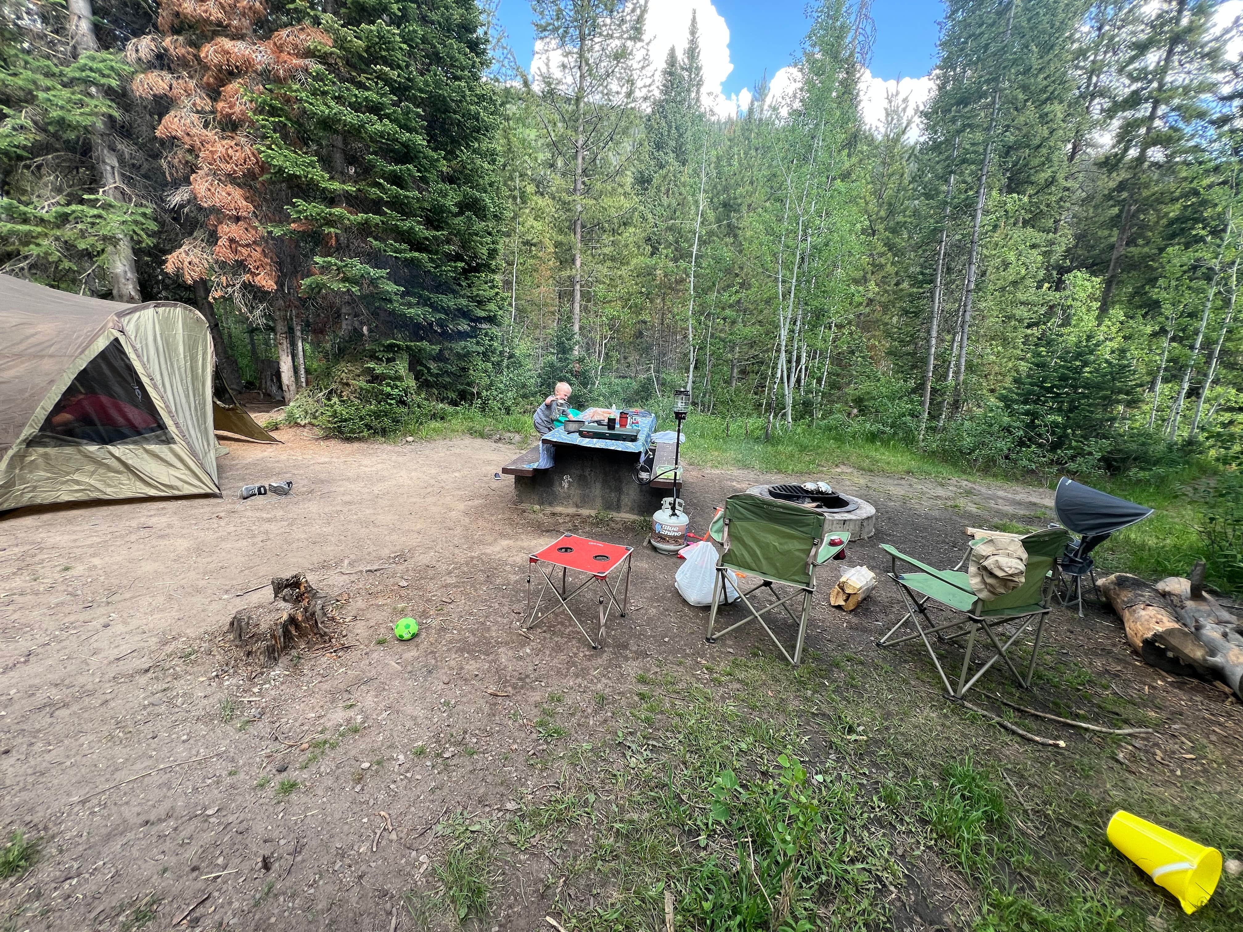 Camper-submitted photo at Wasatch National Forest Soapstone Campground near Kamas, UT