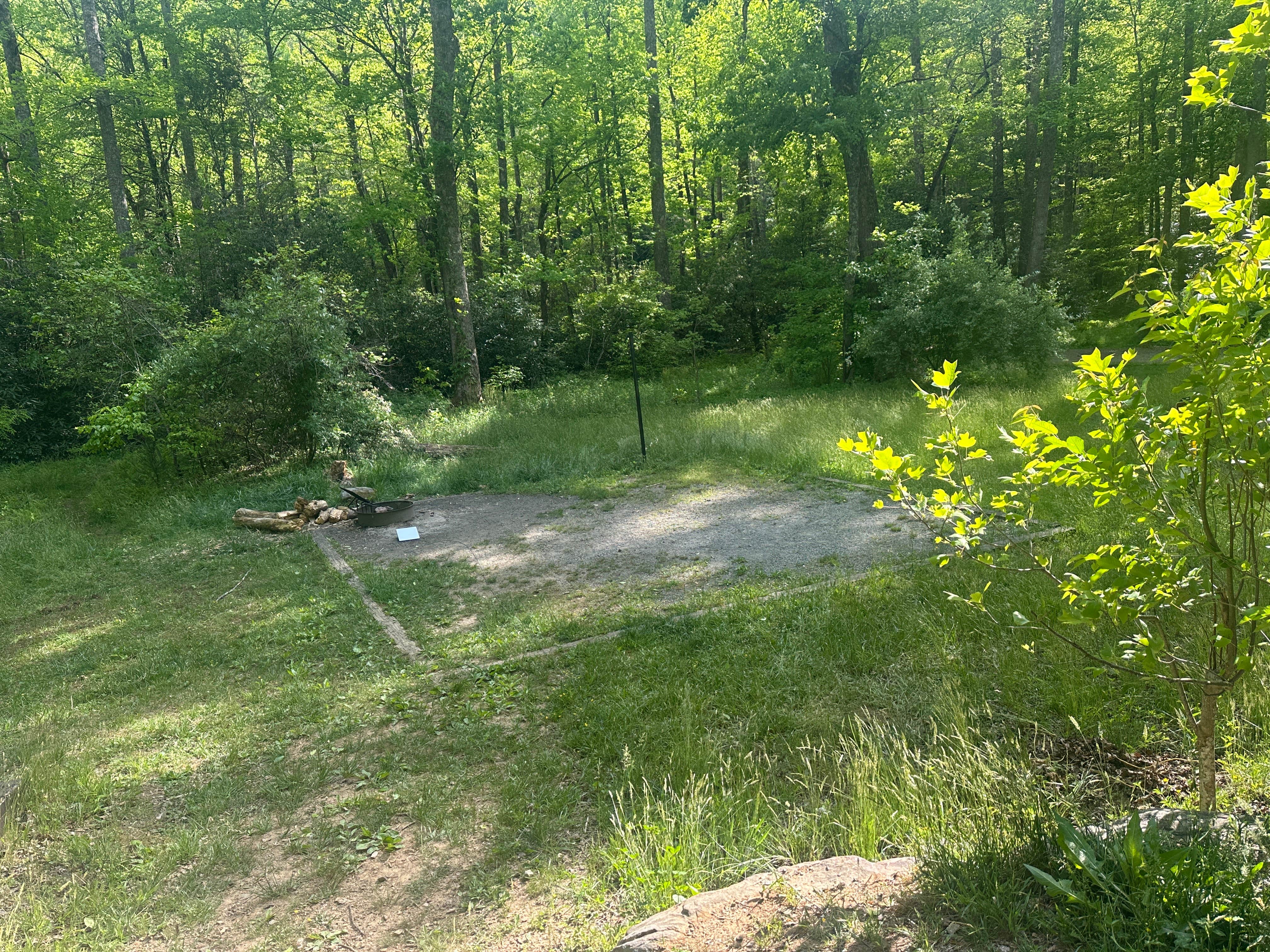 Camper-submitted photo at wash Creek dispersed campsite seven and eight near National Forests in North Carolina