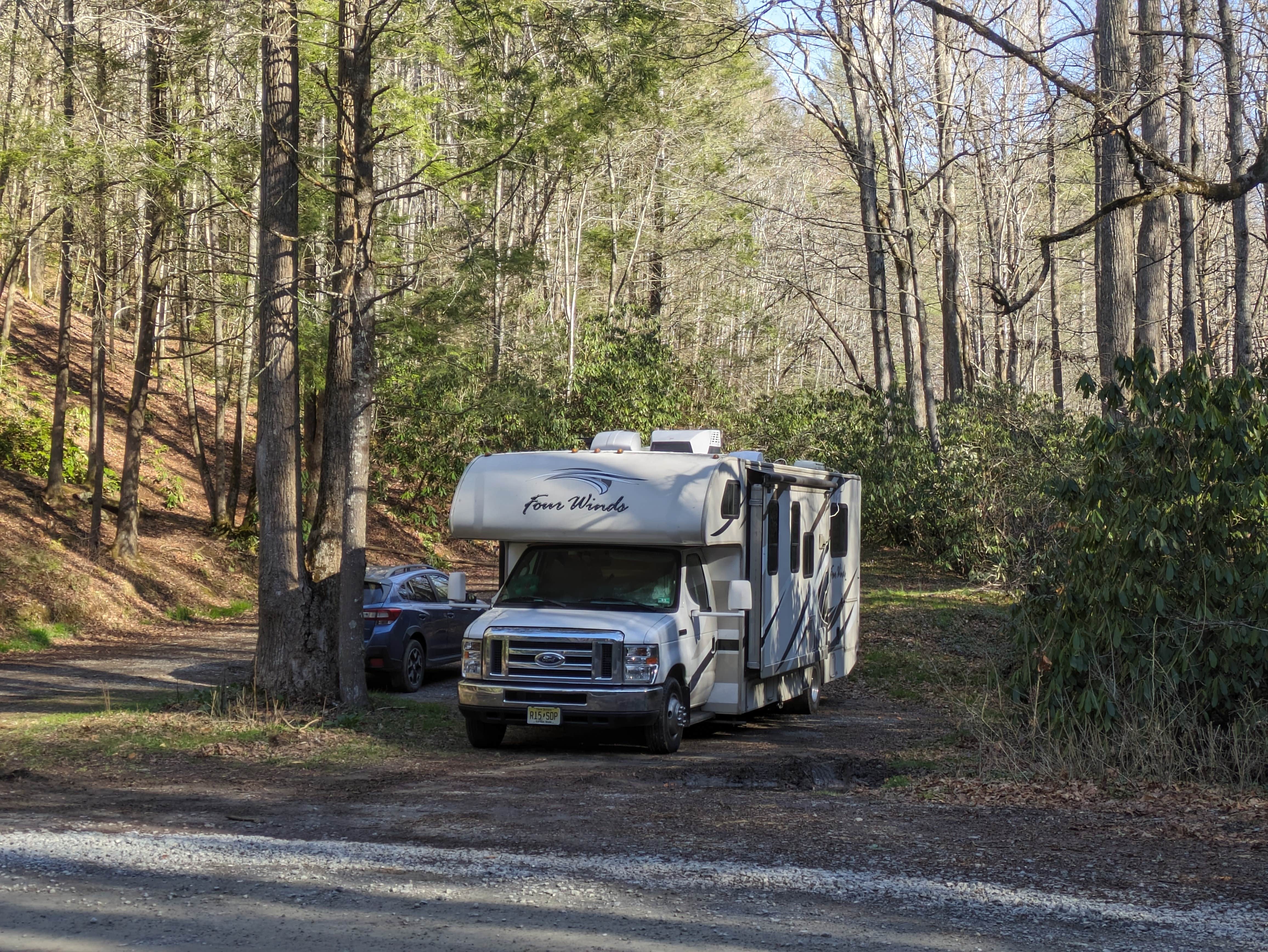 Camper-submitted photo at Wash Creek Dispersed Site #2 near Candler, NC