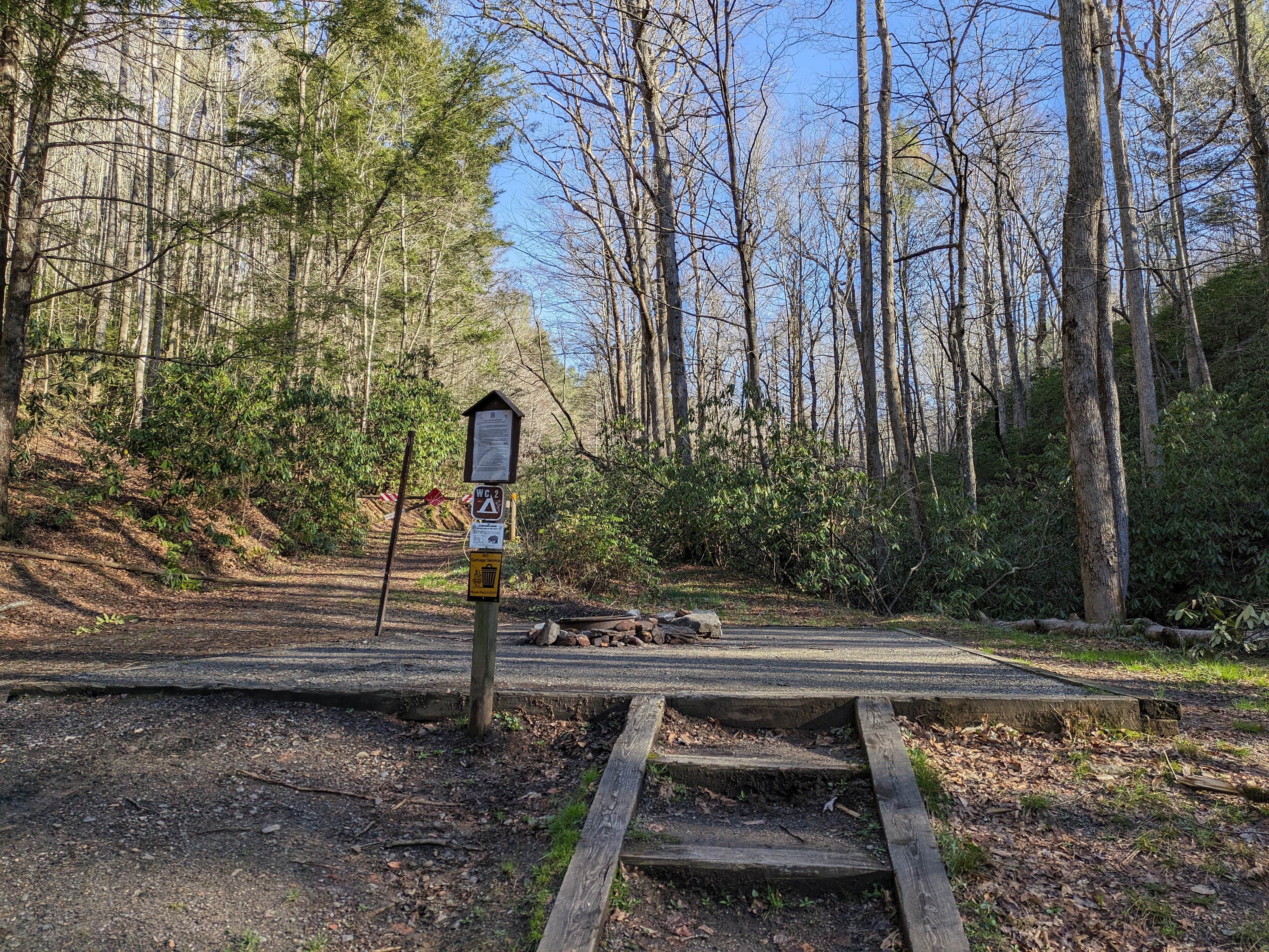 Camper-submitted photo at Wash Creek Dispersed Site #2 near Candler, NC