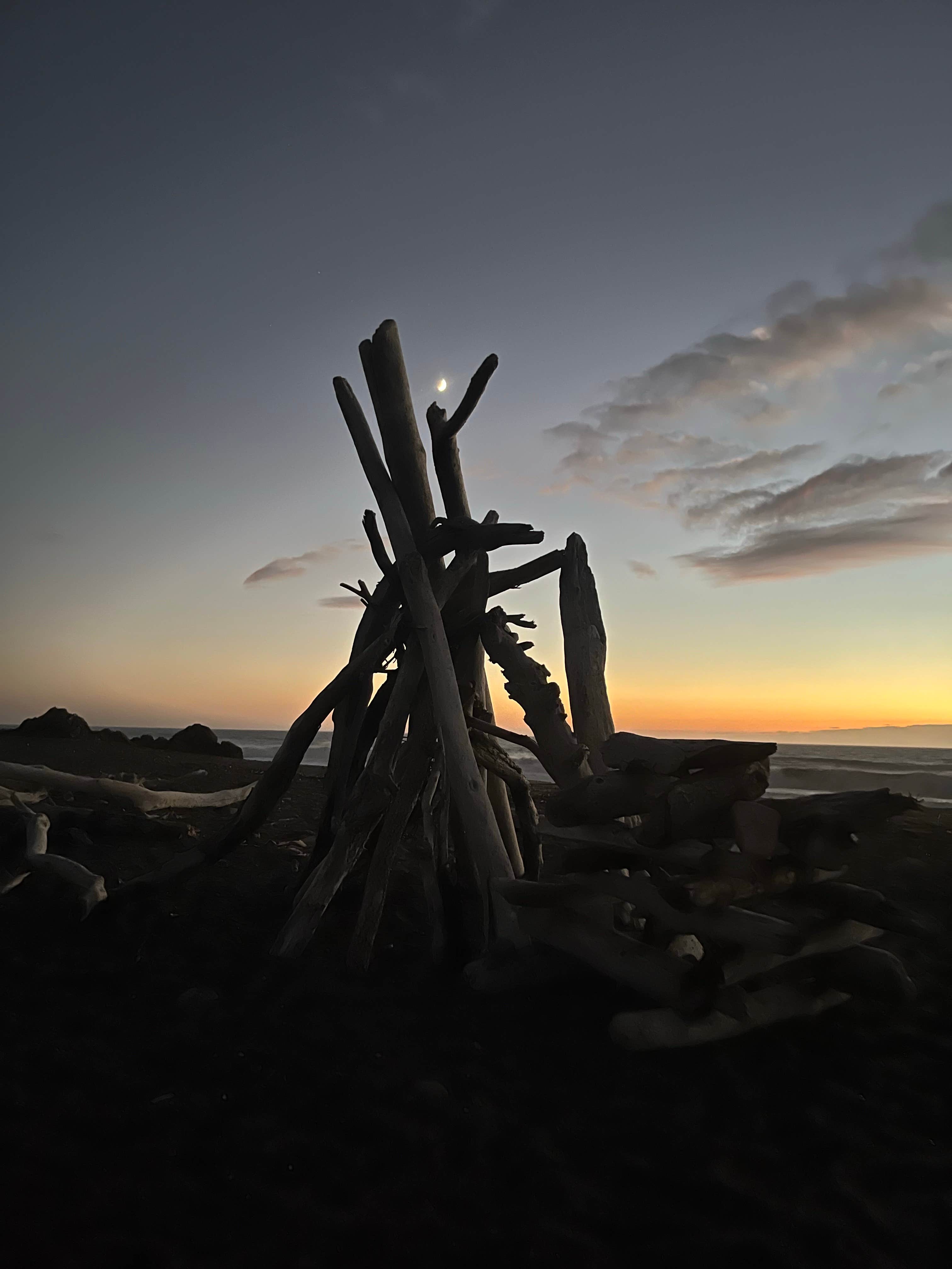 Camper-submitted photo at Washburn Primitive Campground — Hearst San Simeon State Park near Cambria, CA