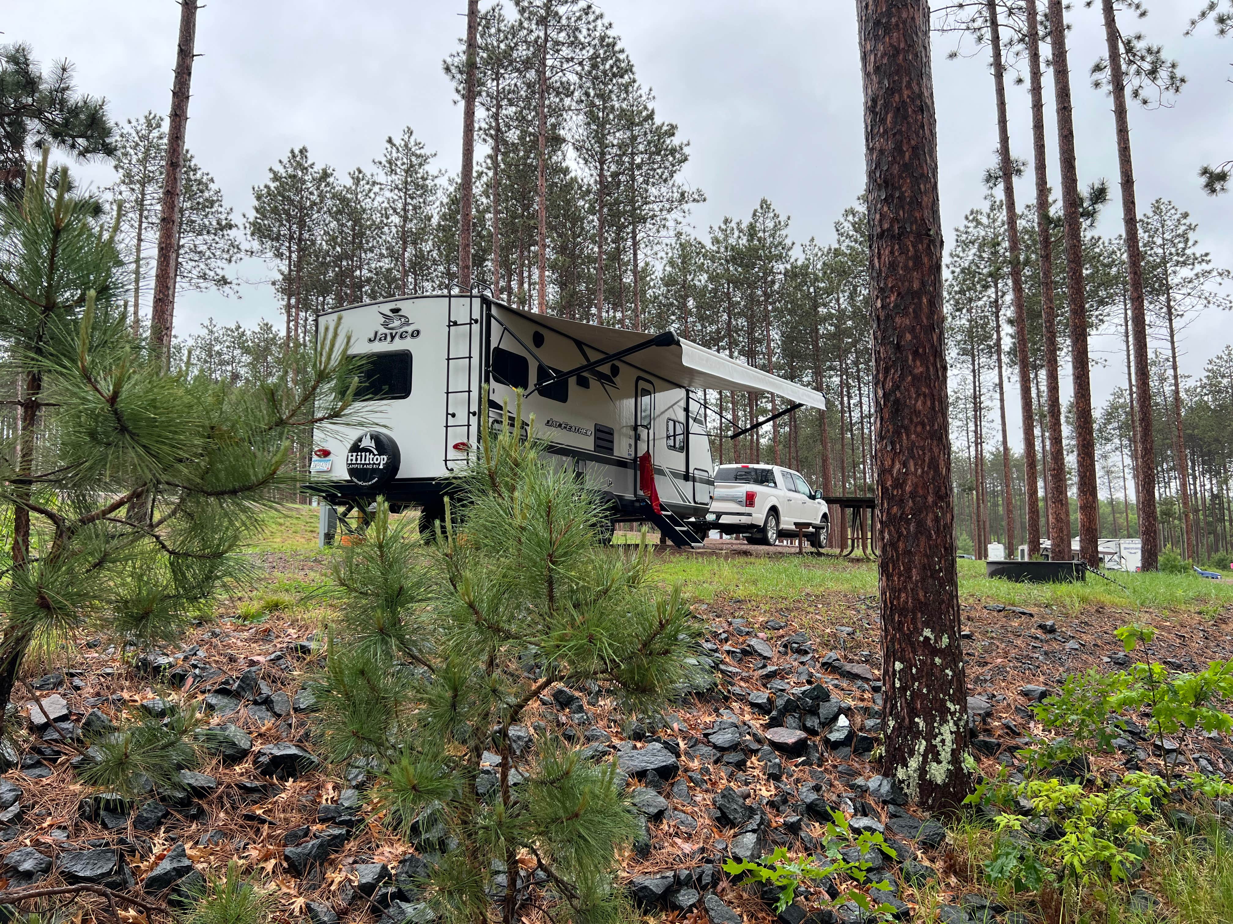 Camper-submitted photo at Washburn County Totogatic Park near Trego, WI