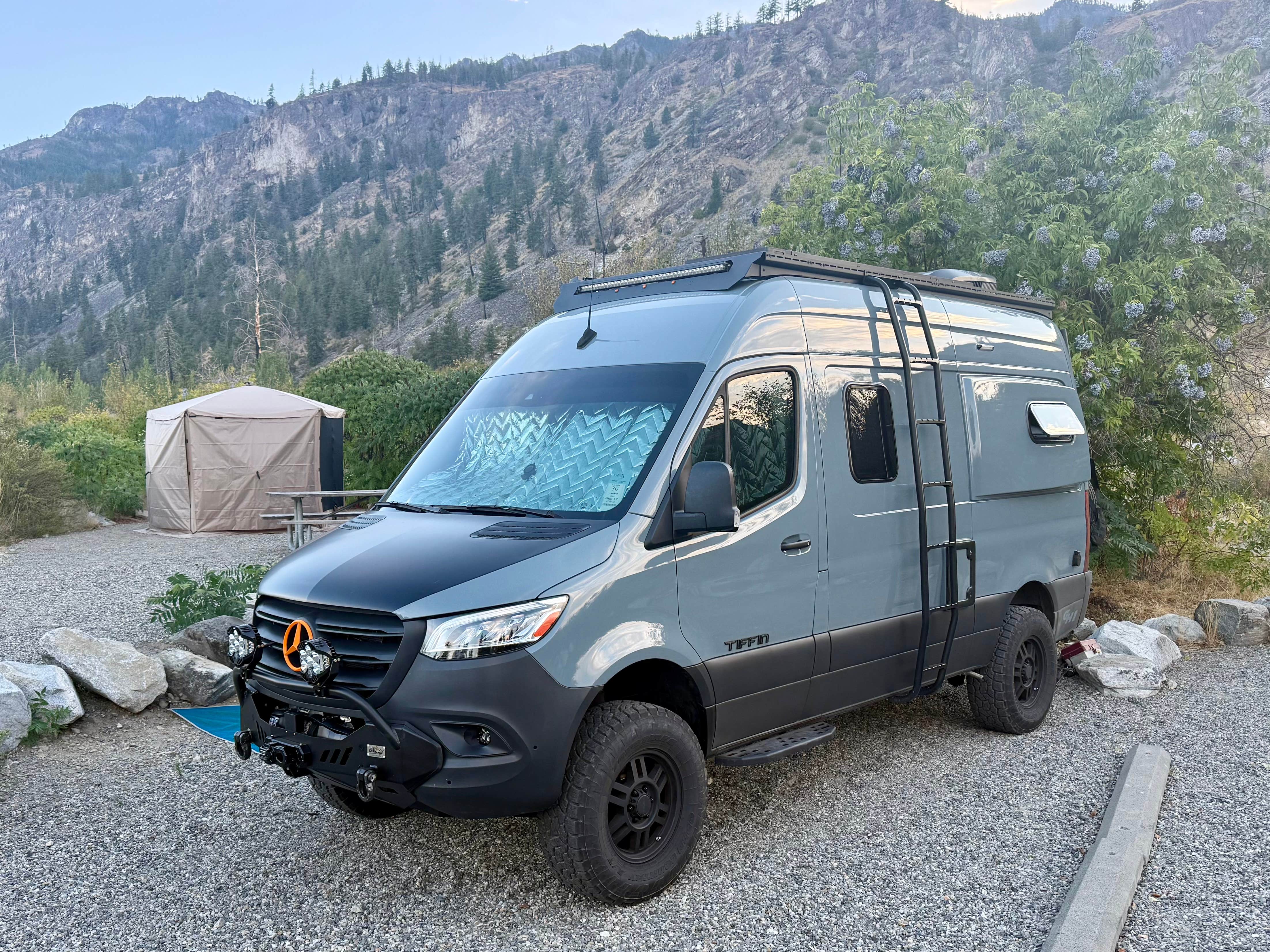 Mark M.'s photo of rv camping at Alta Lake State Park Campground near Chelan, WA