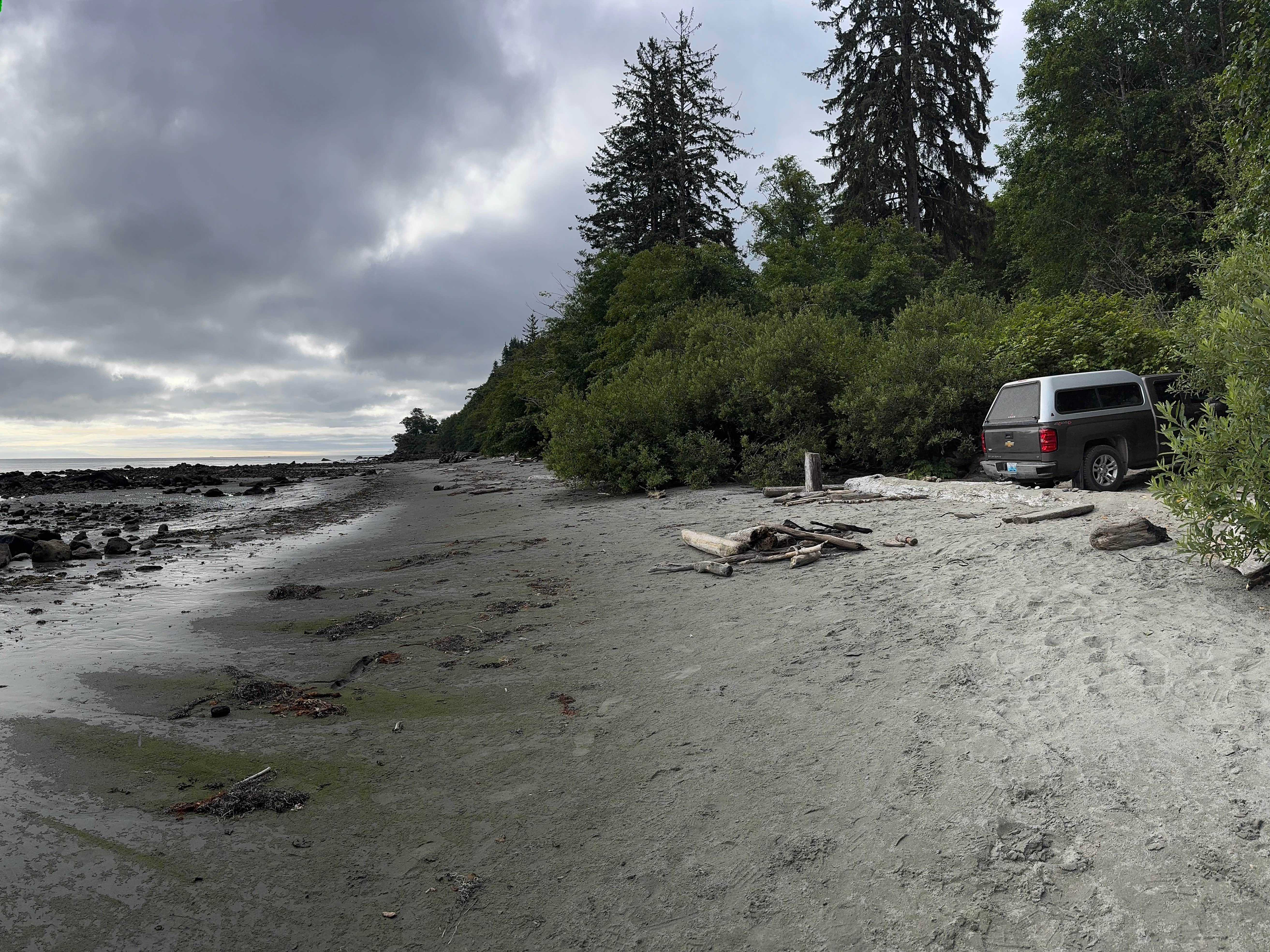 Camper-submitted photo at Washington Beach Pulloff near Neah Bay, WA