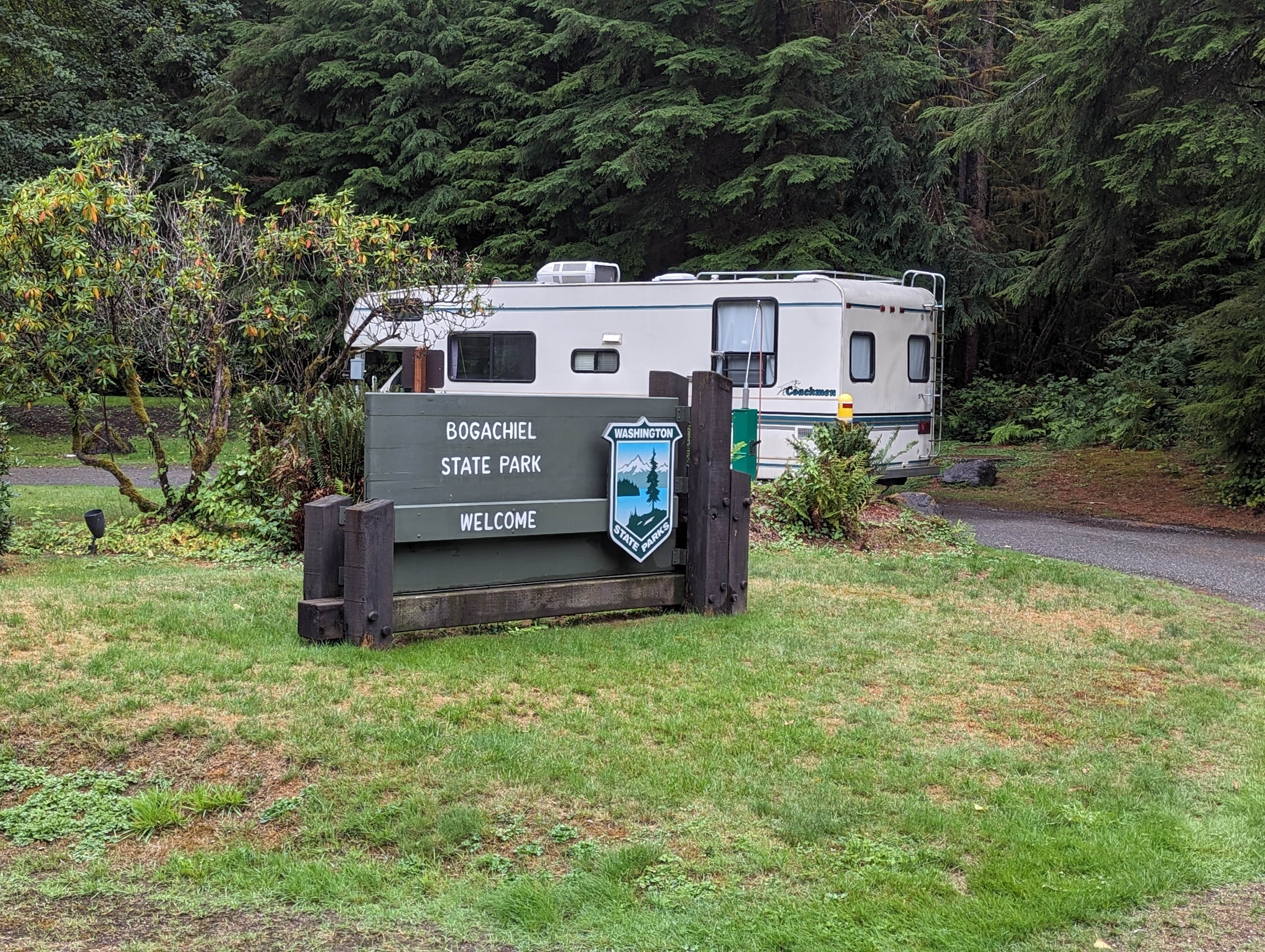 Kristi D.'s photo of rv camping at Bogachiel State Park Campground near Beaver, WA