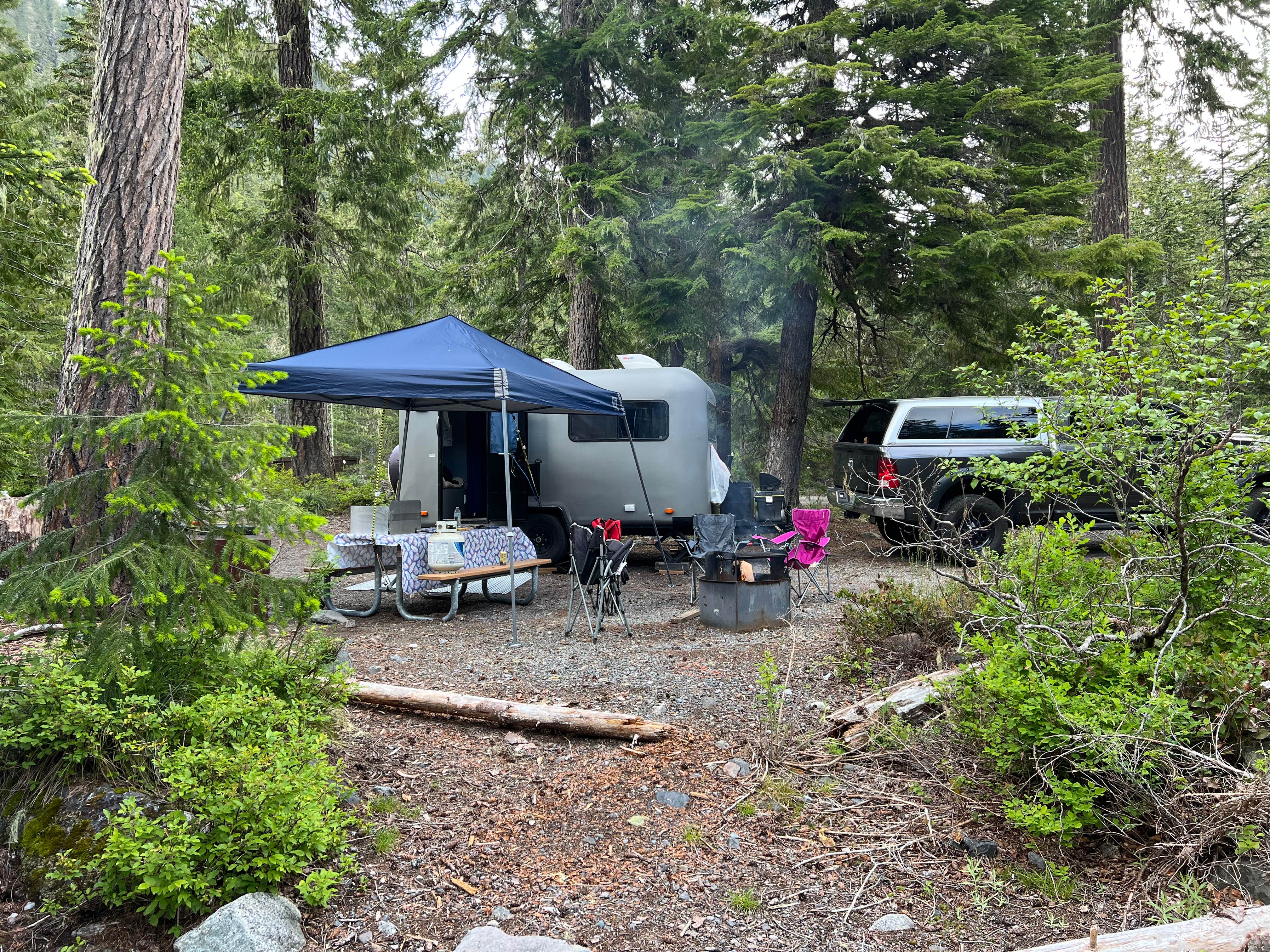 Ismael P.'s photo at Cougar Rock Campground — Mount Rainier National Park near Paradise, WA