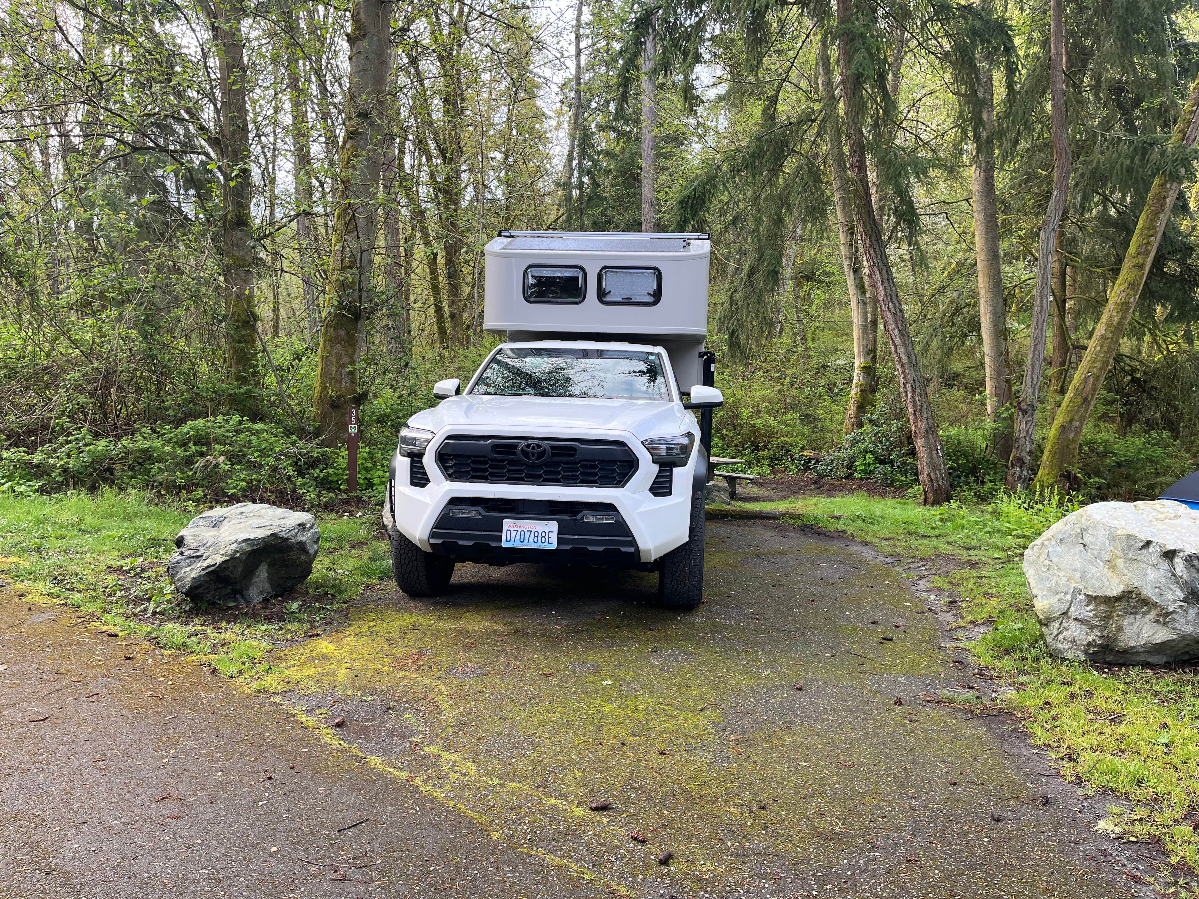 Christine T.'s photo of rv camping at Dash Point State Park Campground near Pacific, WA