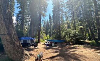 Kyleigh B.'s photo of tent camping at Goose Creek Campground near Leavenworth, WA