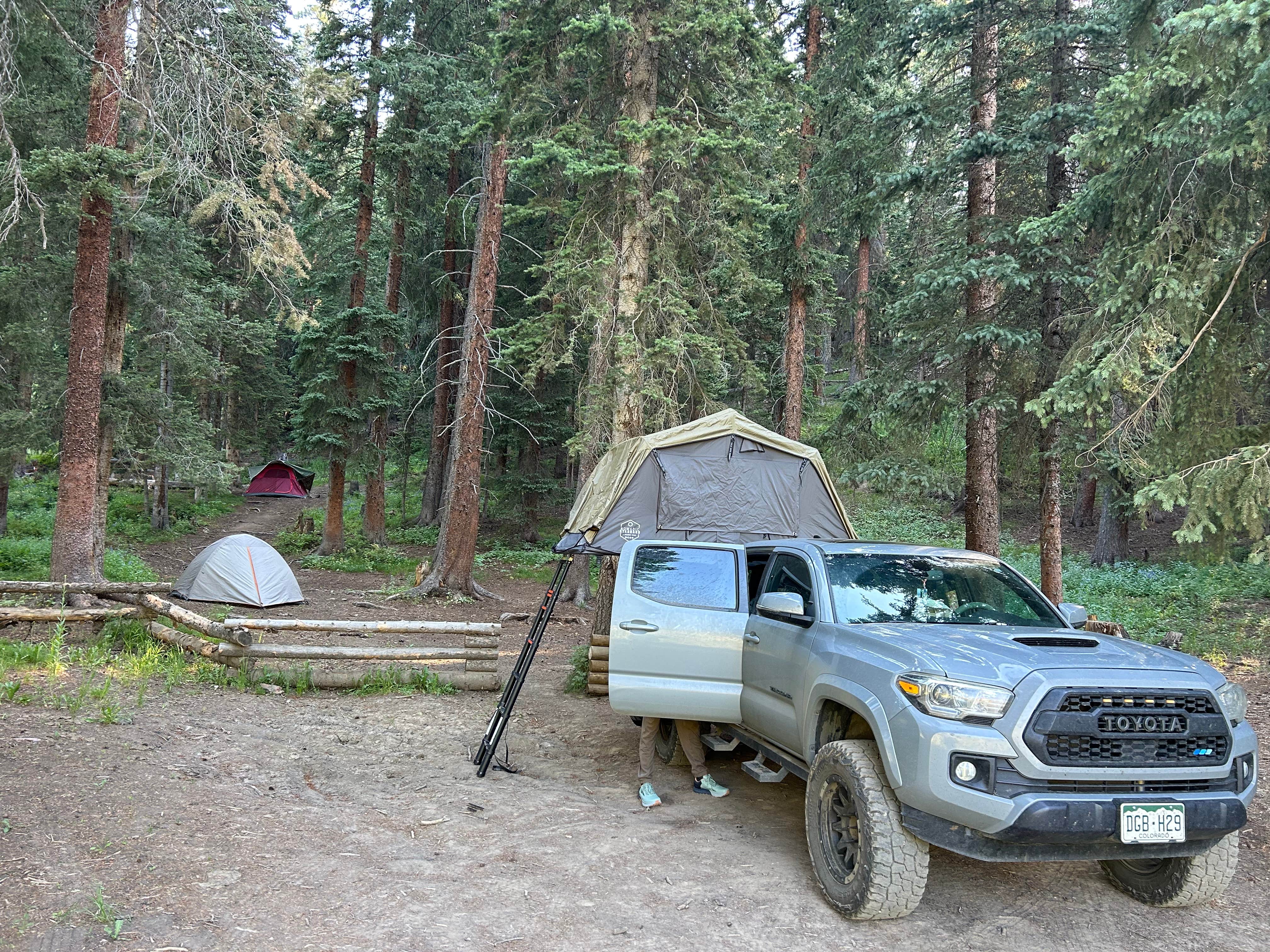 michal W.'s photo of a dispersed camping area at Washington Gulch - Dispersed Camping near Snowmass Village, CO