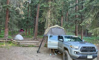 michal W.'s photo of a dispersed camping area at Washington Gulch - Dispersed Camping near Gunnison National Forest