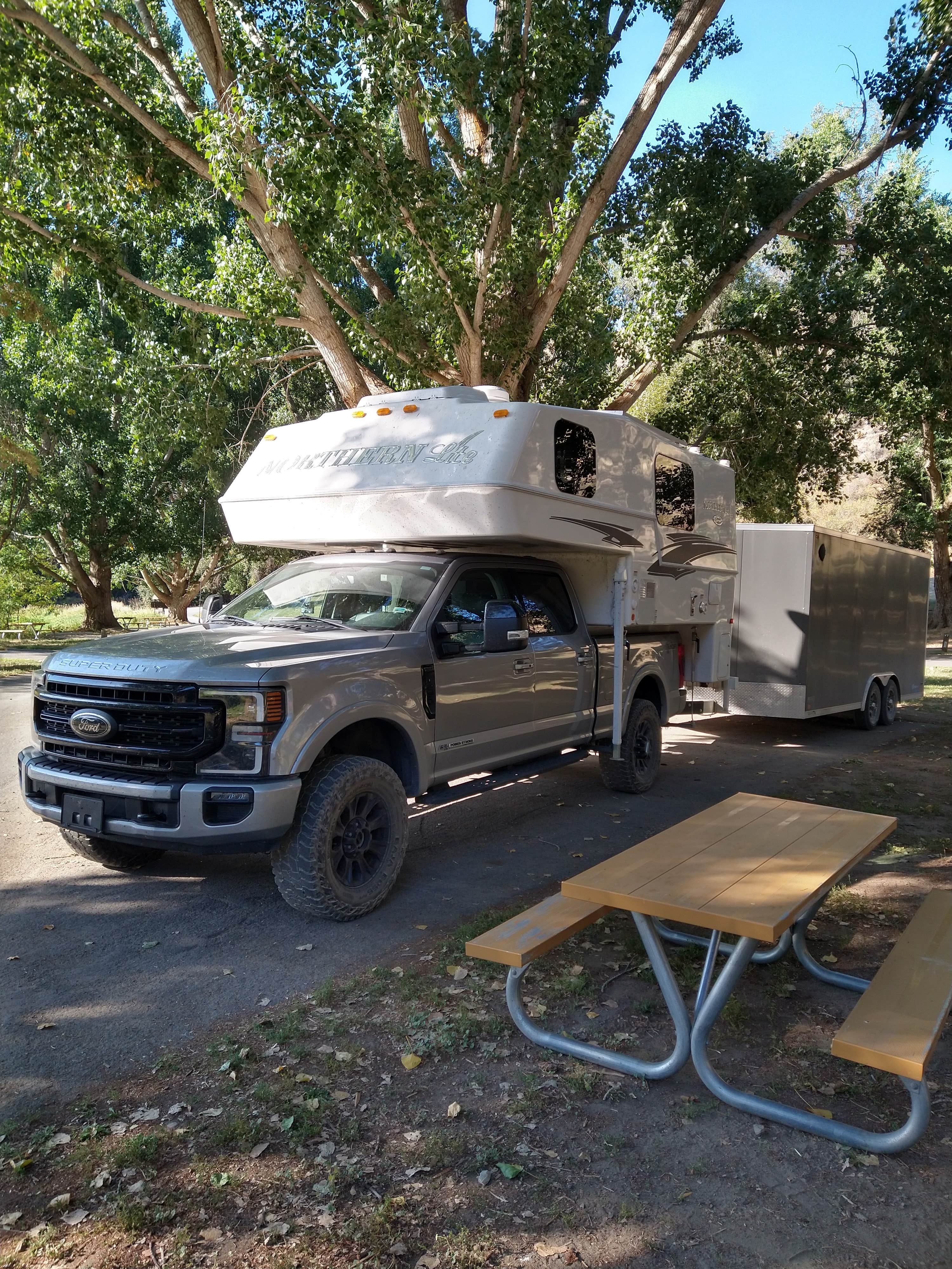 Steve S.'s photo of rv camping at Hawk Creek Campground — Lake Roosevelt National Recreation Area near Hartline, WA