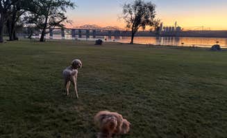 Katie D.'s photo of camping with pets at Hood Park near Prosser, WA