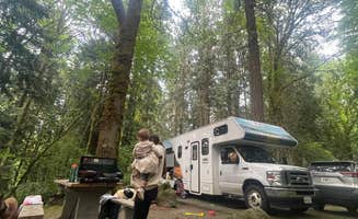 Joseph's photo of camping with pets at Illahee State Park Campground near Redmond, WA