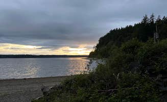 Rebecca V.'s photo of a dispersed camping area at Joemma Beach State Park Campground near Vaughn, WA