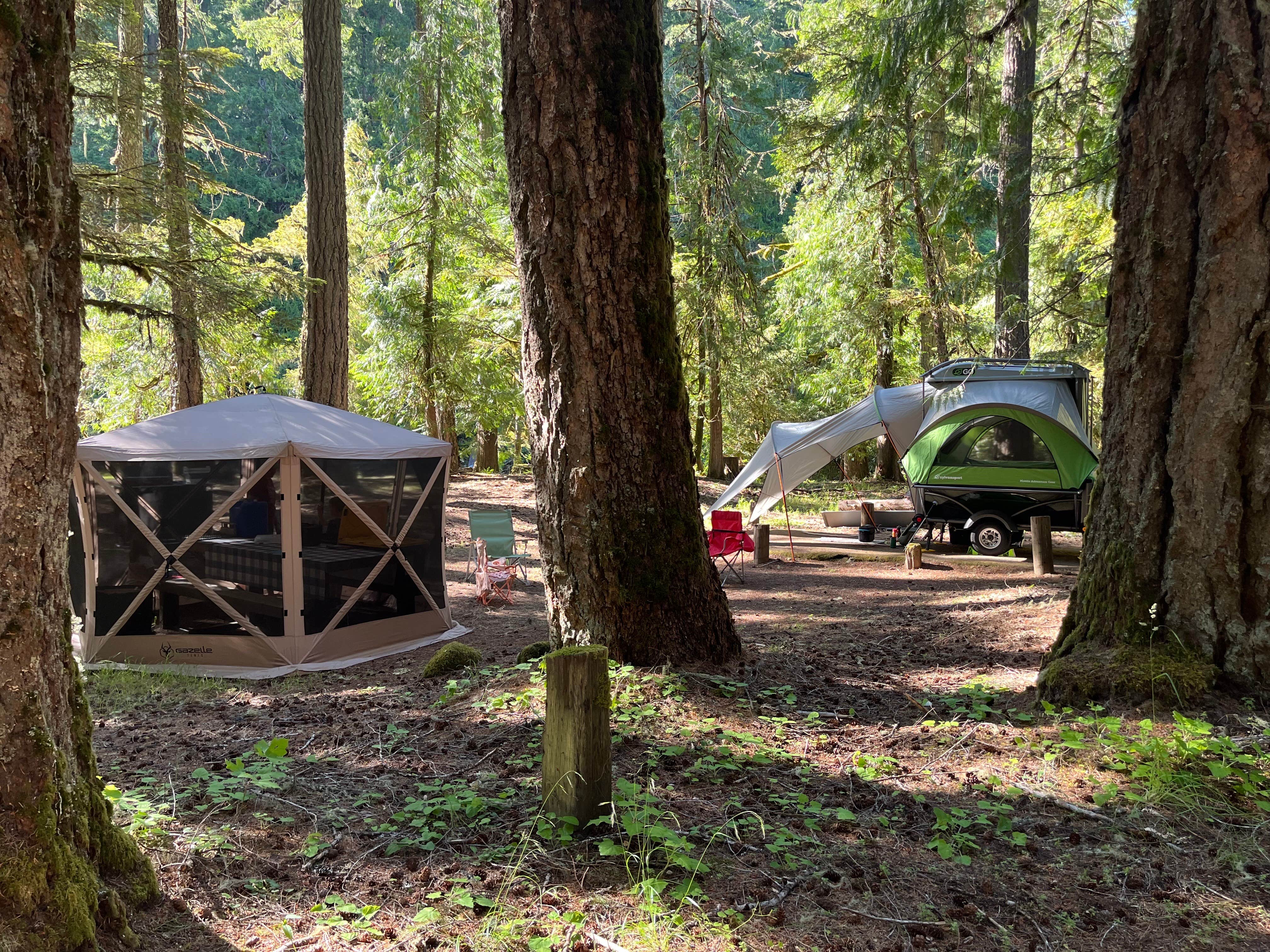 Joshua D.'s photo at La Wis Wis Campground near White Pass, WA