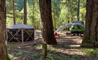 Joshua D.'s photo at La Wis Wis Campground near Longmire, WA