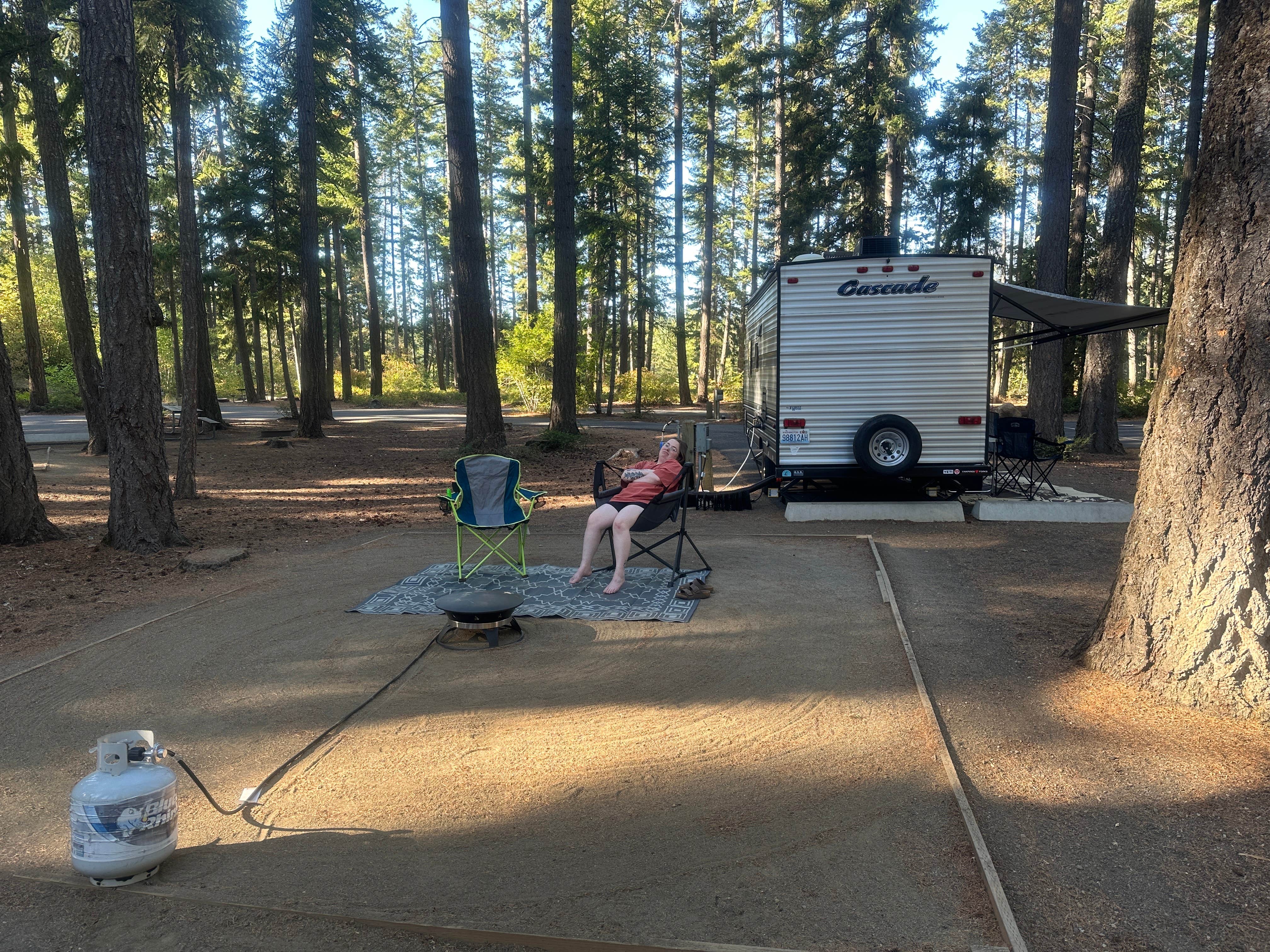 Camper-submitted photo at Lake Easton State Park Campground near Snoqualmie Pass, WA