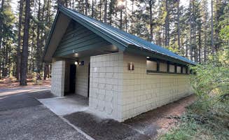 Meghan B.'s photo of glamping accommodations at Lake Easton State Park Campground near Packwood, WA