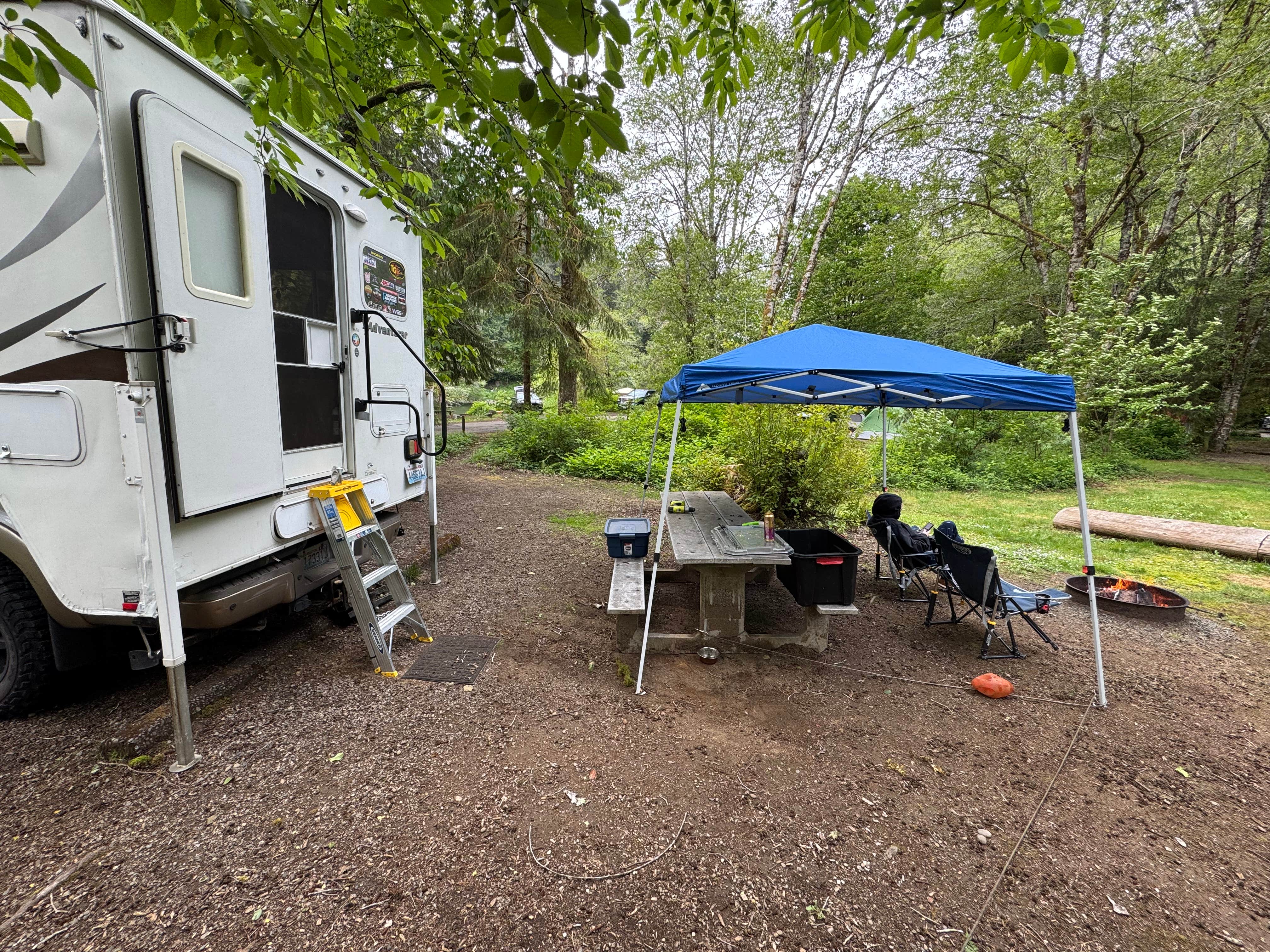 Kyle B.'s photo at Lake Sylvia State Park Campground near Elma, WA