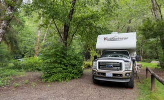 Kyle B.'s photo of camping with pets at Lake Sylvia State Park Campground near Hoquiam, WA