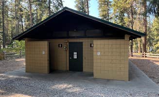 Meghan B.'s photo of a cabin at Lake Wenatchee State Park Campground near Carlton, WA