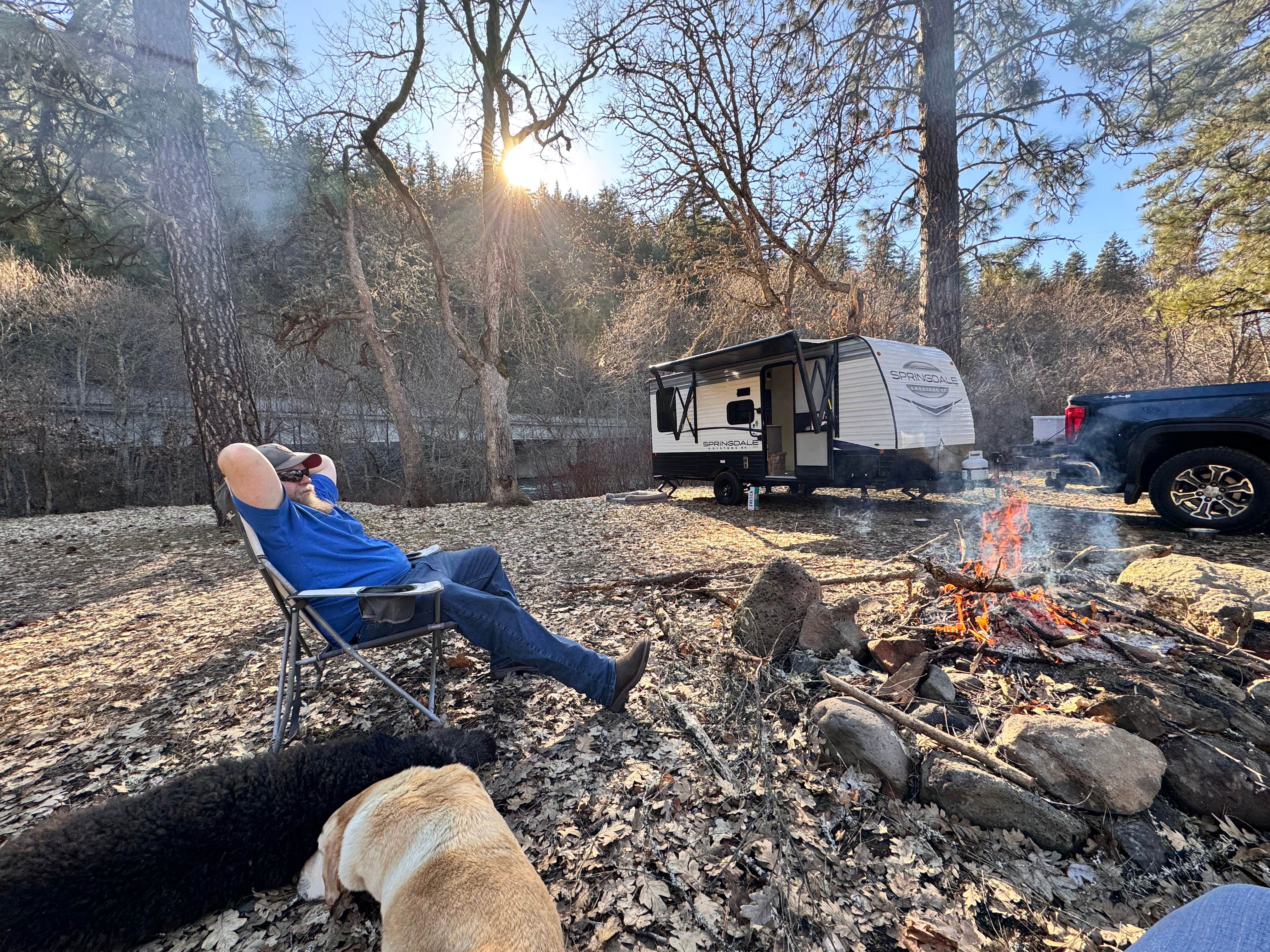 Camper-submitted photo at Leidl South Campground near John Day Lock and Dam, Lake Umatilla